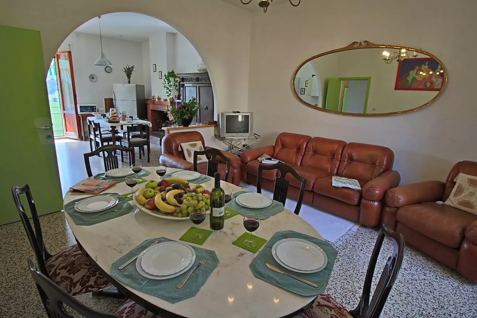 Villa Arianna-Woonkamer