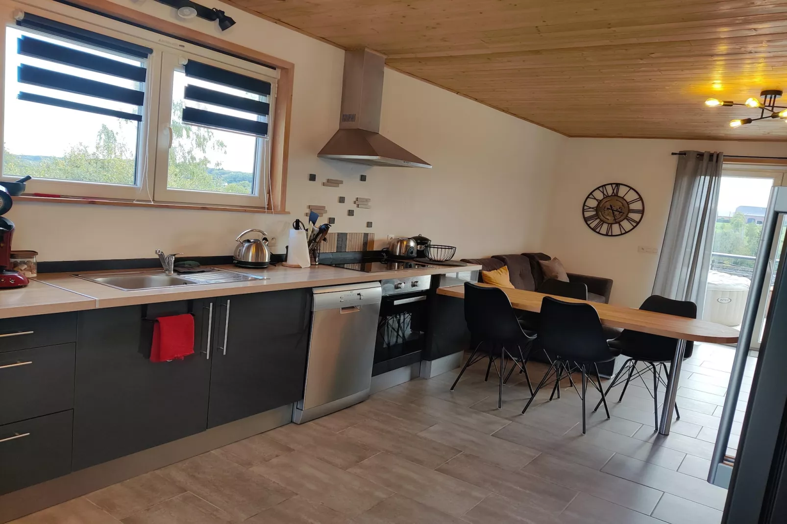 Appartement Terrasse 2/2-Keuken