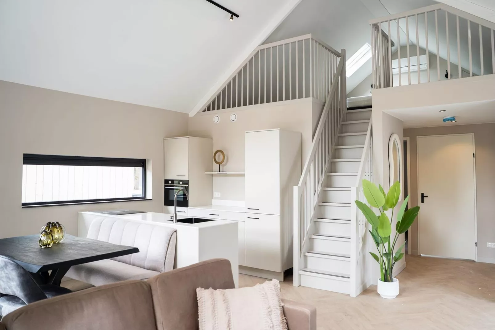 Ecovilla Boszicht Luxe-Woonkamer