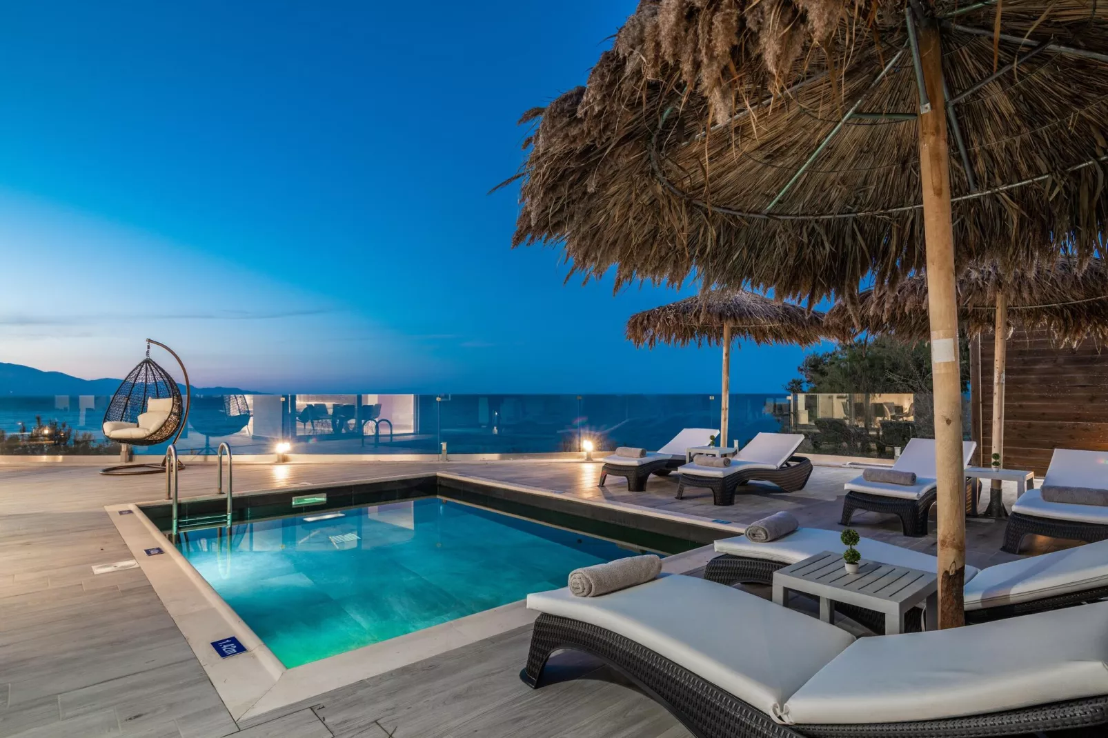 Luxury Villa Cavo Mare Meltemi-Zwembad