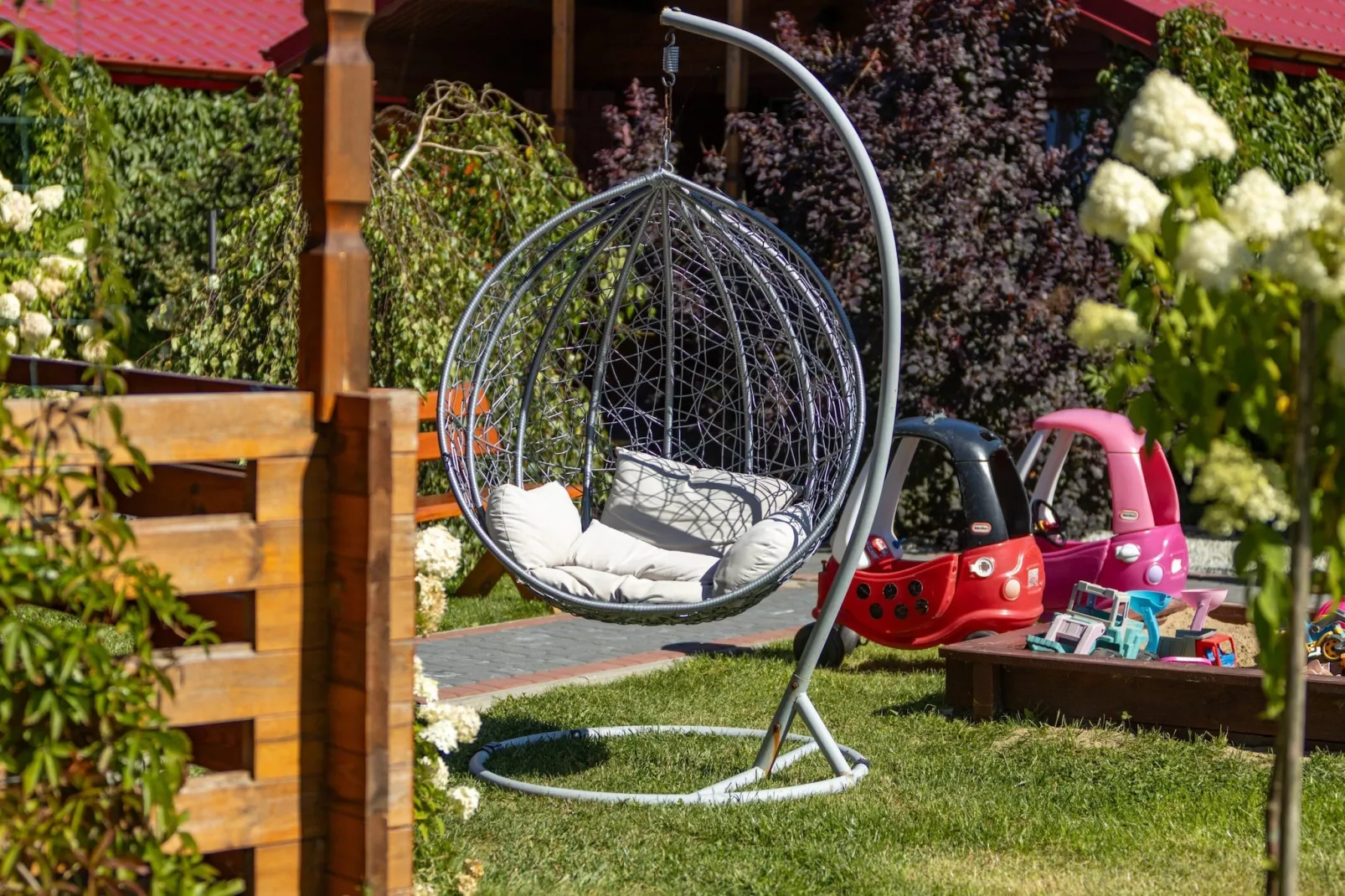 Parterowe domki wakacyjne dla 5 osób w Gąskach SPA w cenie pobytu - Tuinen zomer