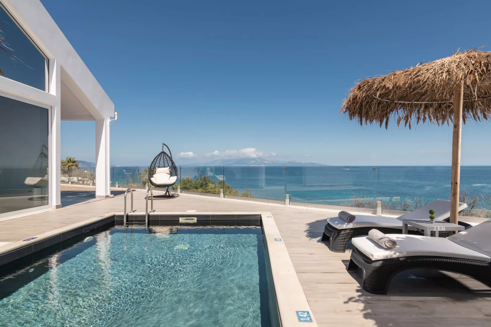 Luxury Villa Cavo Mare Meltemi-Buitenkant zomer