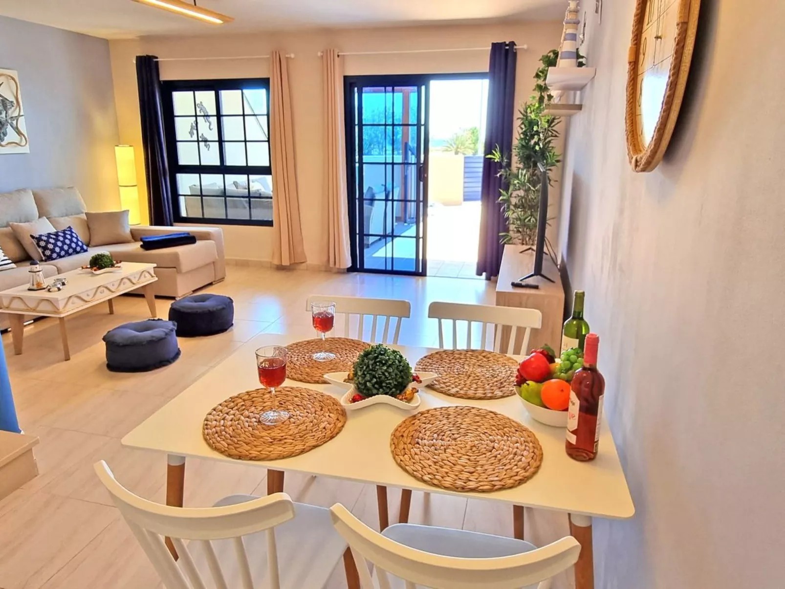 Komfortables Ferienhaus in Pájara mit Privatem Pool und Meerblick - Image-tags.info