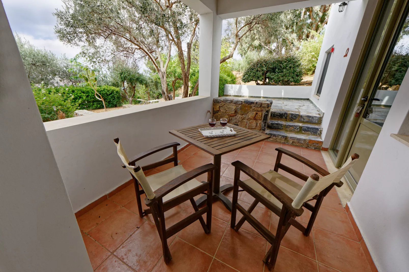 Mourtzanakis Eco Residence Achlada - Villa-Terrasbalkon