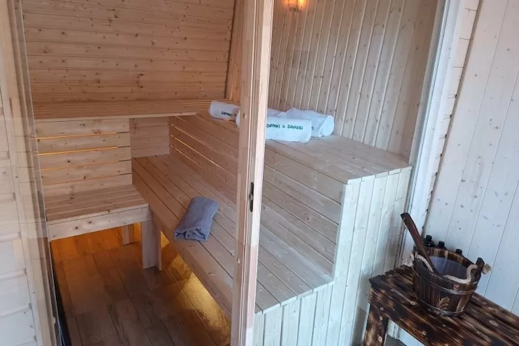 Domek wakacyjny LUX dla max 6 osób w Bałachach - Sauna