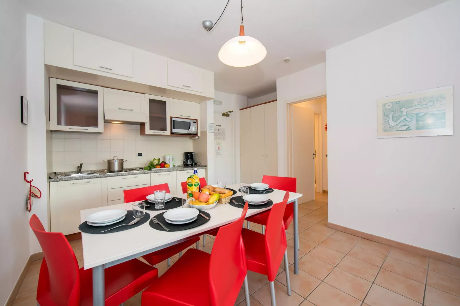 RESIDENCE PORTO LETIZIA - PALACE-2ROOM APT 6 PAX LAKE VIEW 8209 - P2LP6 - Eetkamer