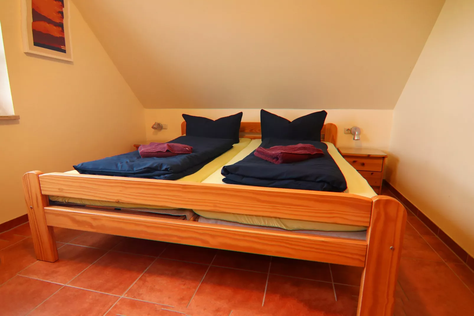 Strandnahes Ferienhaus Klaus mit Weitblick - Slaapkamer