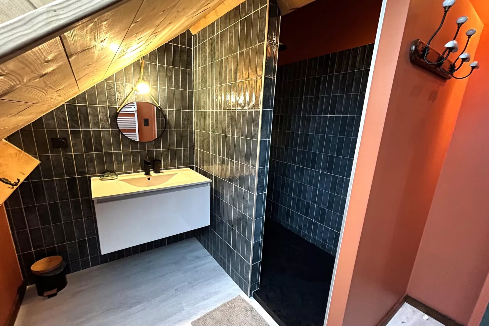 Maison de Vacances 4 pers Gouville sur mer-Badkamer