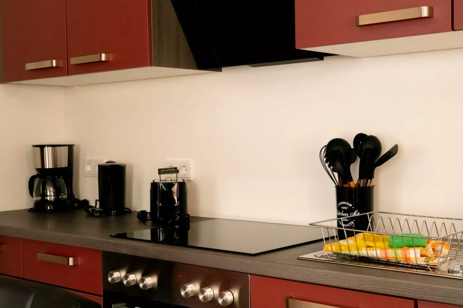 Altes Bootshaus alle Wohnungen-Keuken