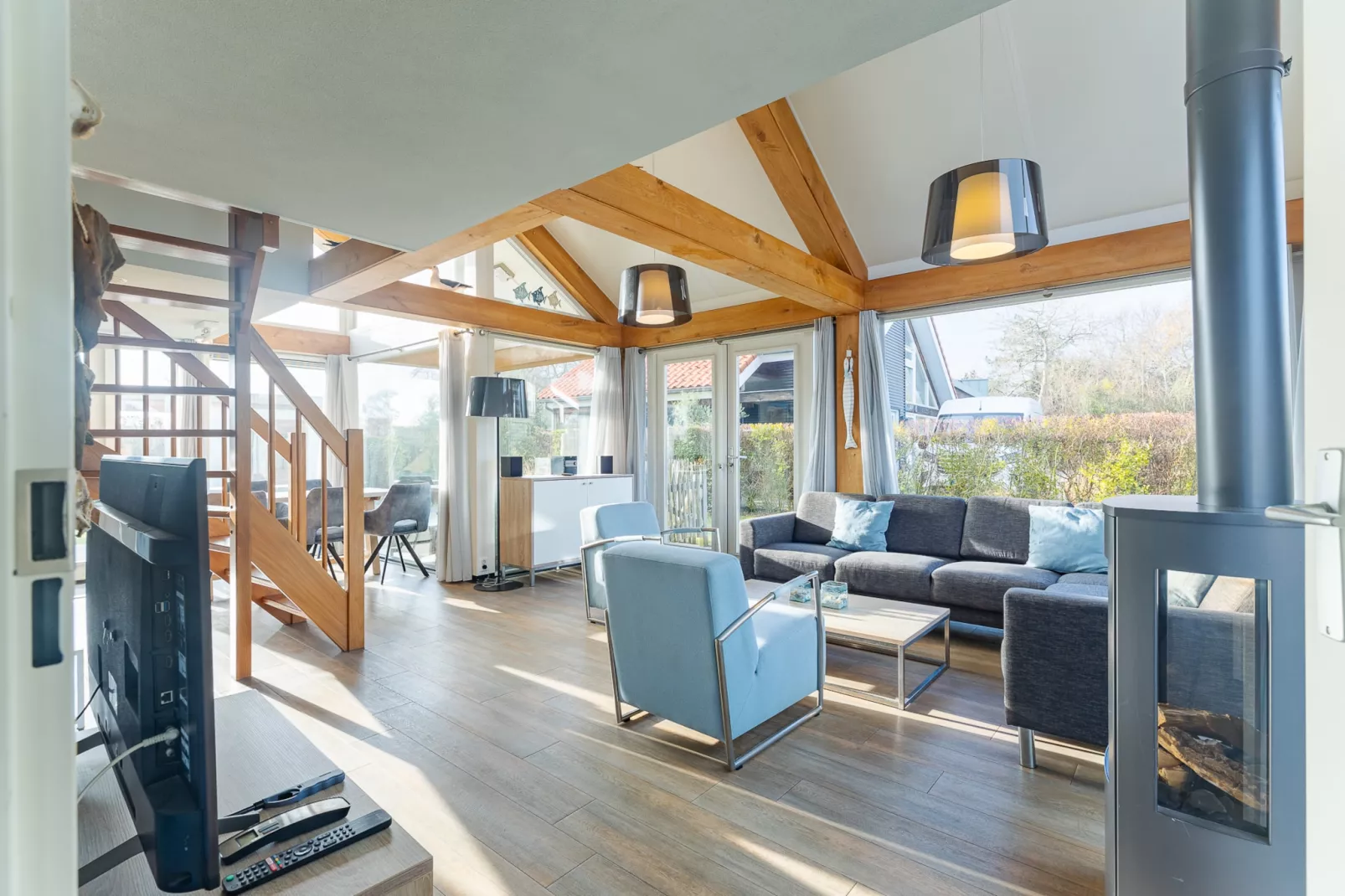 Zonnedorp 7 De Meerpaal in Renesse | Comfortable holiday house close to the beach - Woonkamer