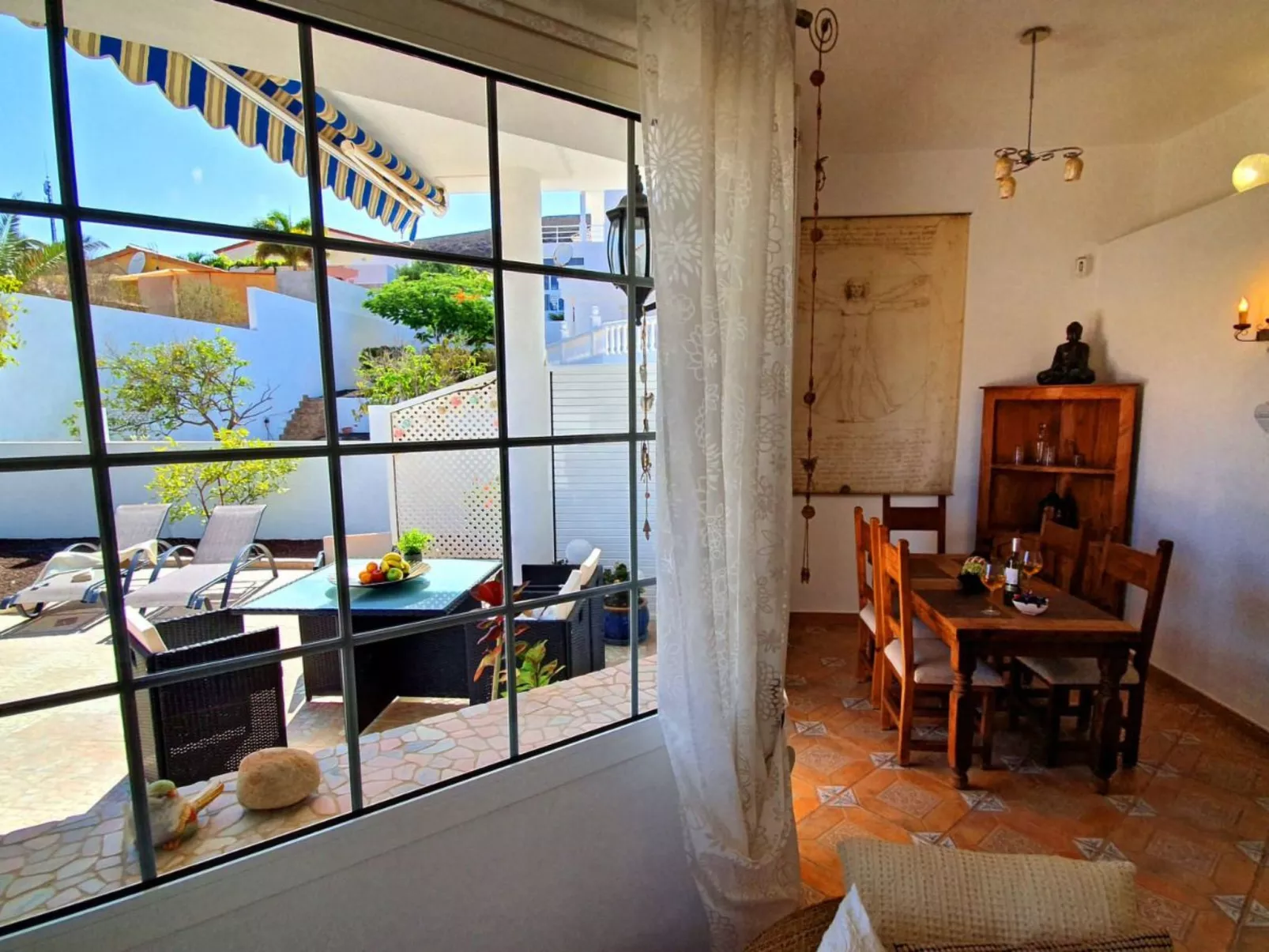 Gemütliches Ferienhaus in Tarajalejo mit Großem Garten und Meerblick - Image-tags.info