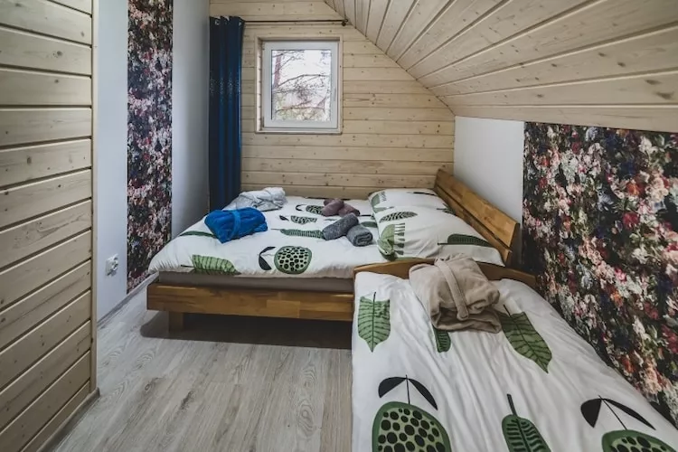 Domek wakacyjny DELUXE dla max 4 osób w Bałachach - Slaapkamer