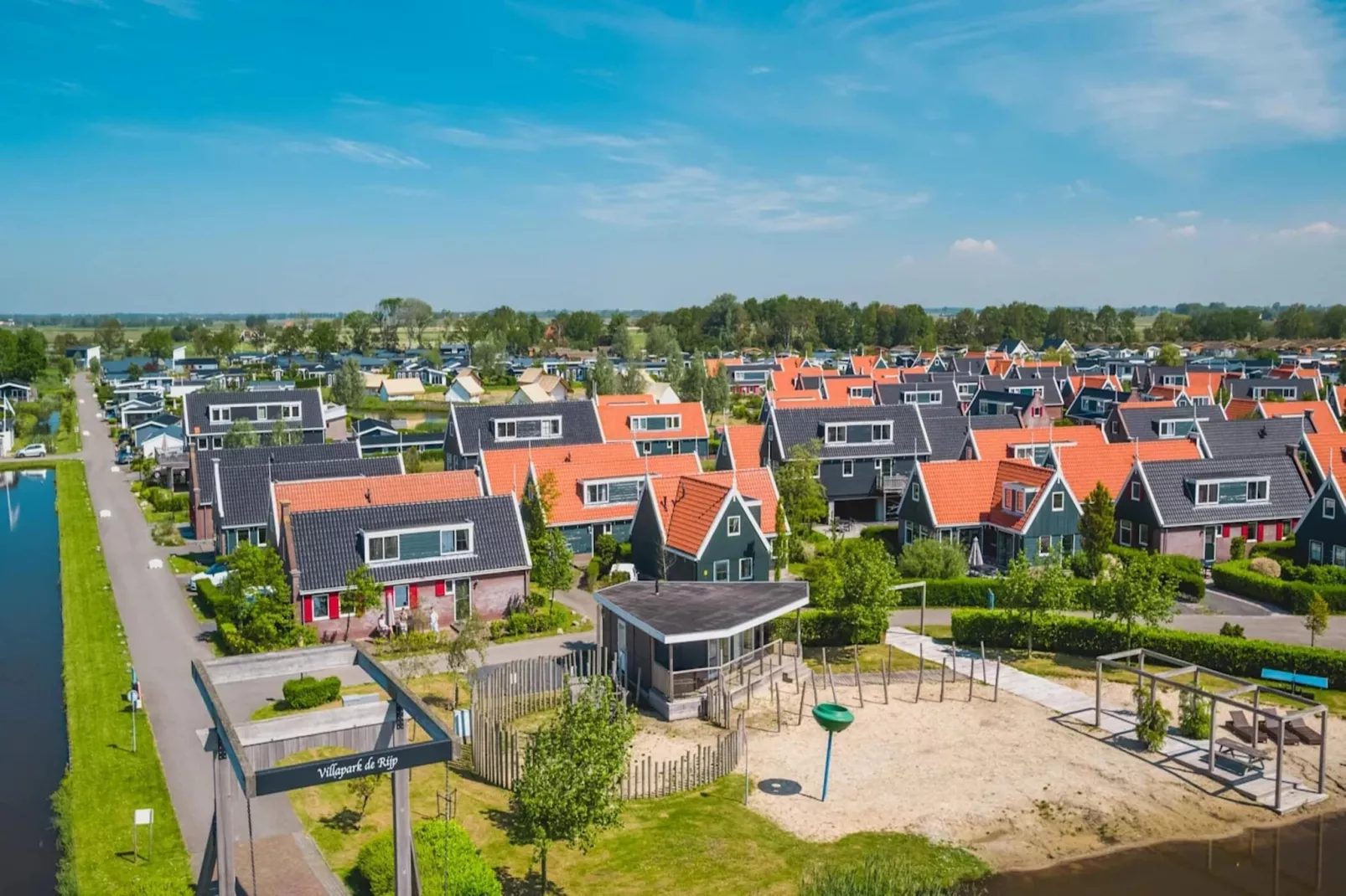 De Edammer  4 personen - Gebieden zomer 1km