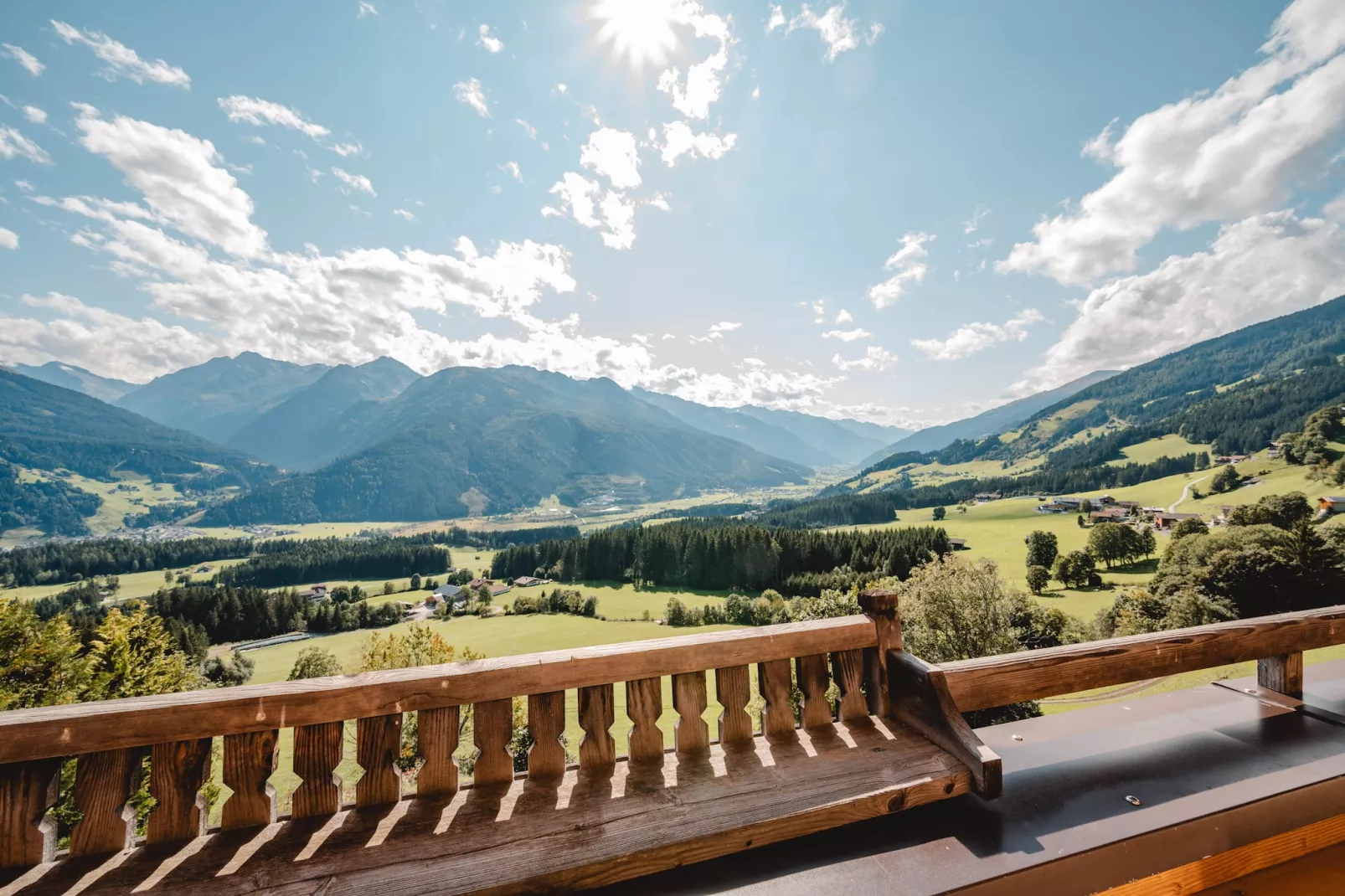 Motzerngut-Uitzicht zomer