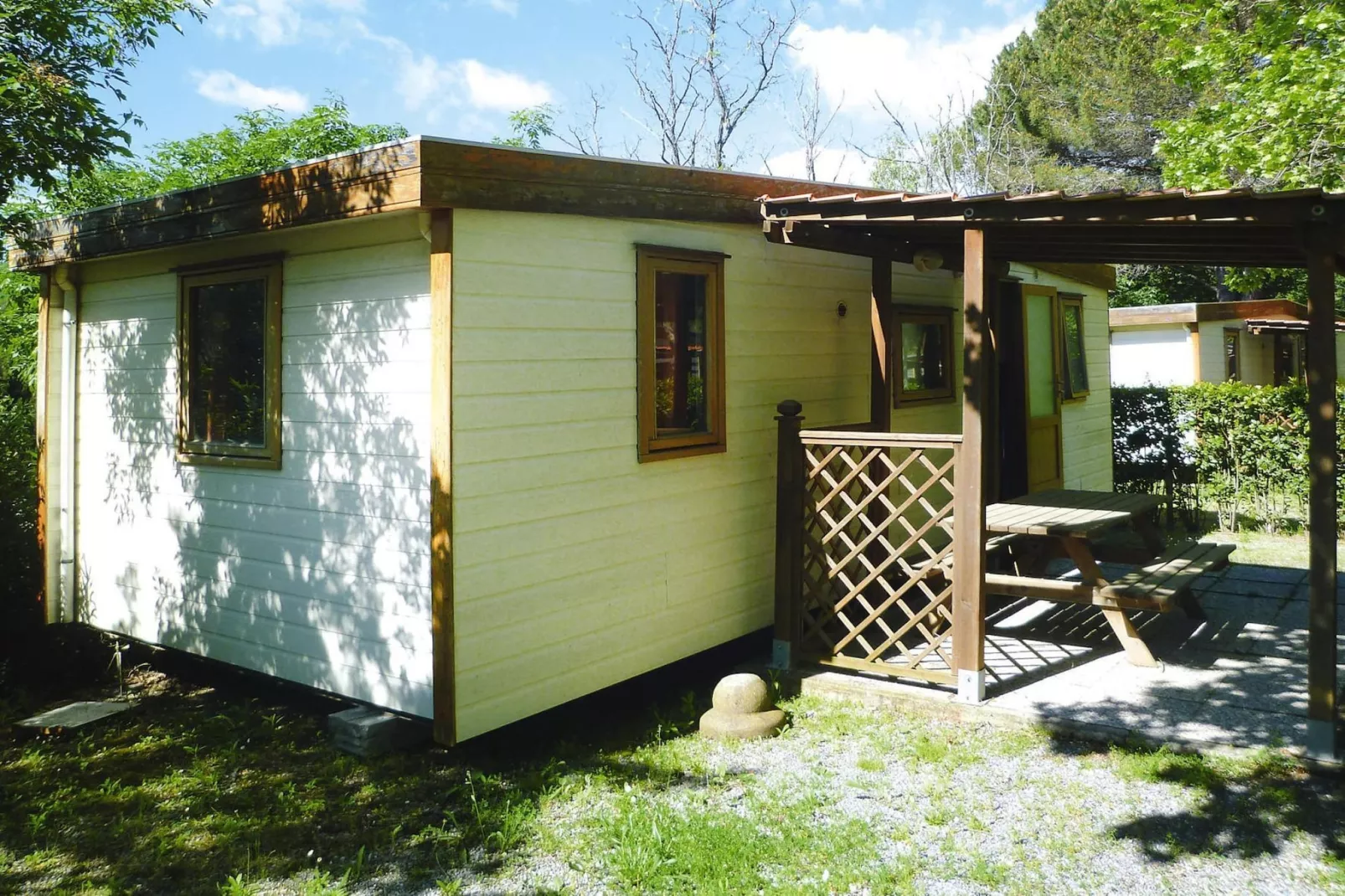 Ferienresort C'era Una Volta Villanova d'Albengo - Type B2 mit Veranda 20 qm - Buitenkant zomer