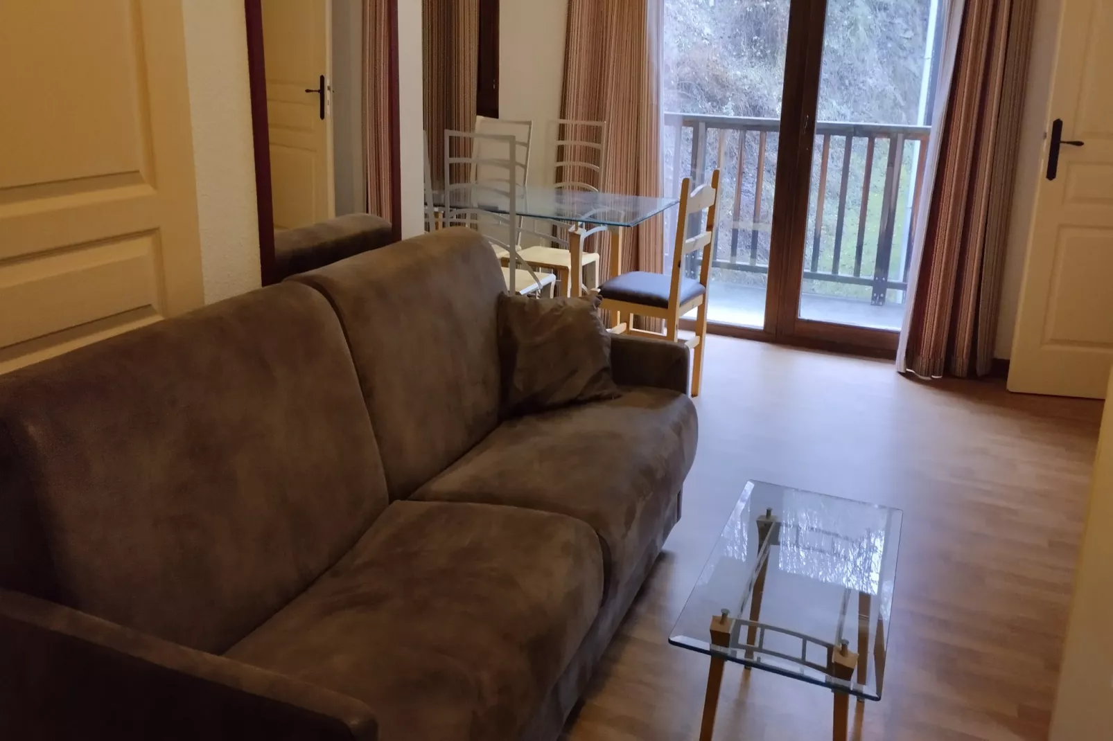 Hameau 4 502 - SPA & PISCINE appartement 6 pers - Woonkamer