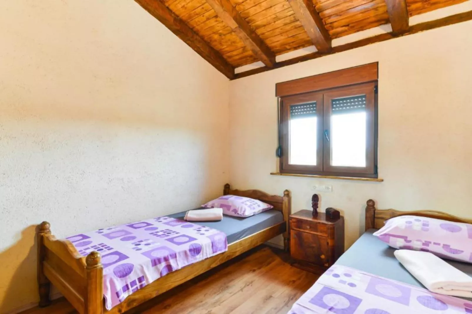 Holiday House Šimun - Three bedroom Holiday house with pool - Slaapkamer