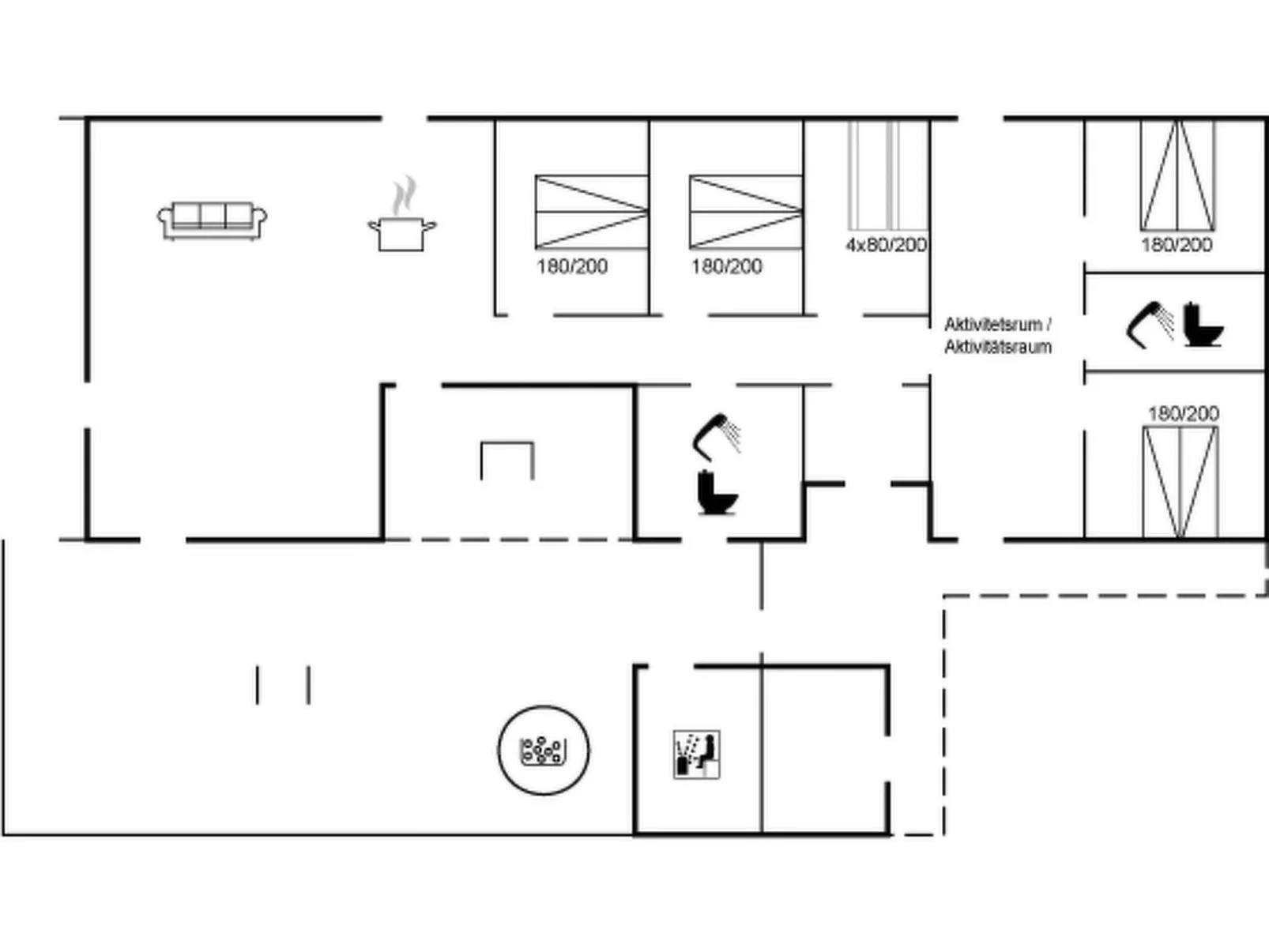"Barthi" - 450m from the sea-Binnen