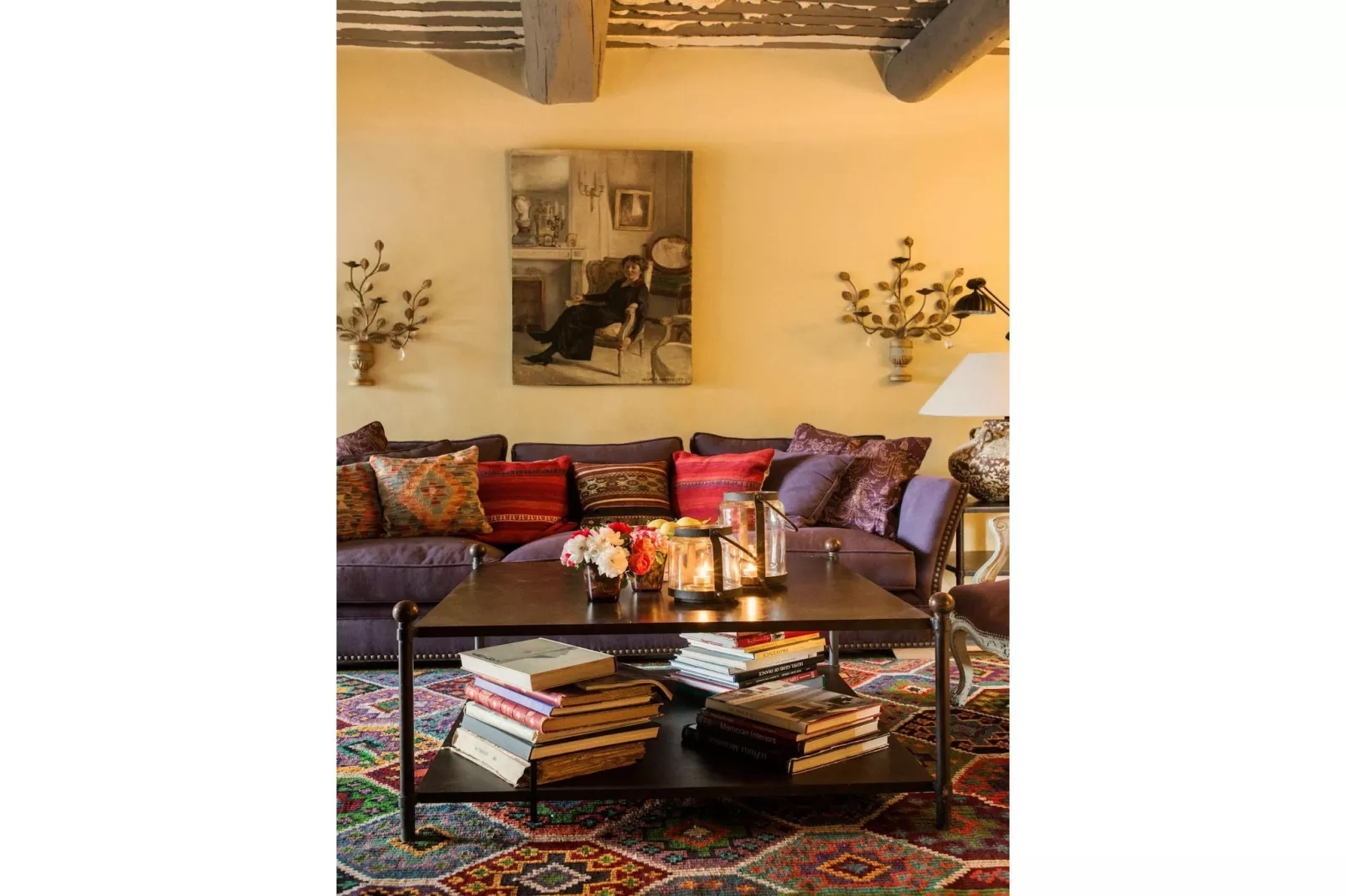 Villa Cépage - Villa De Luxe Au Coeur Du Lubéron-Woonkamer