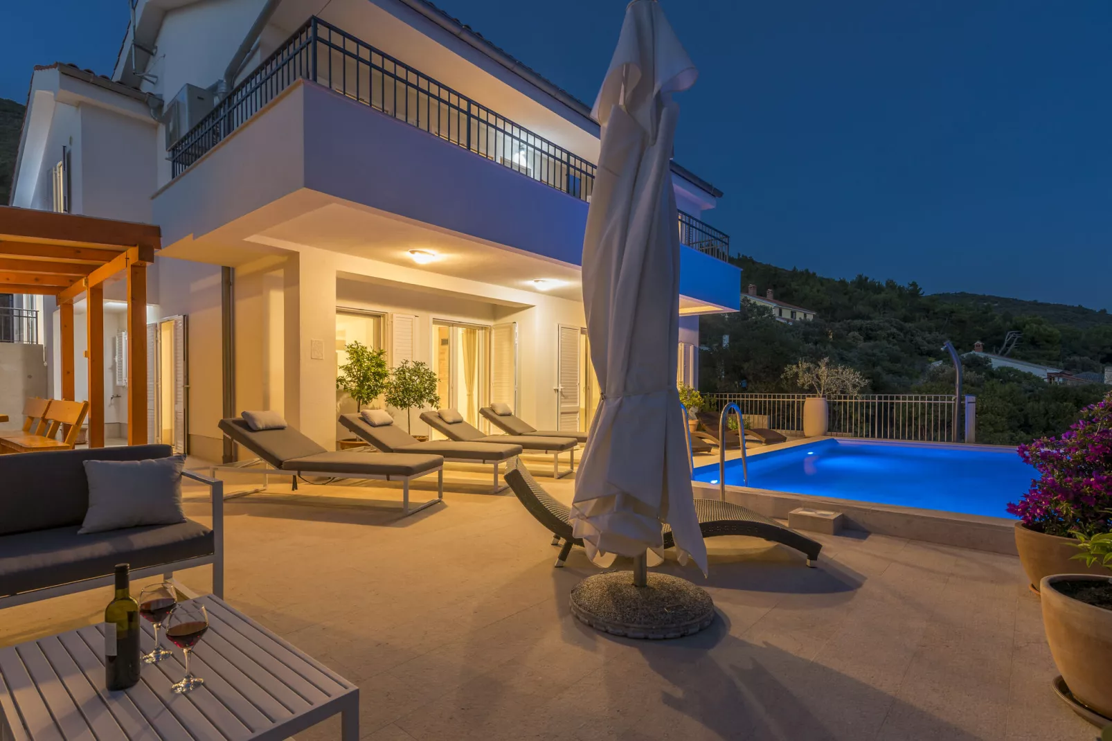 Villa St Martin-Reef-Buitenkant zomer
