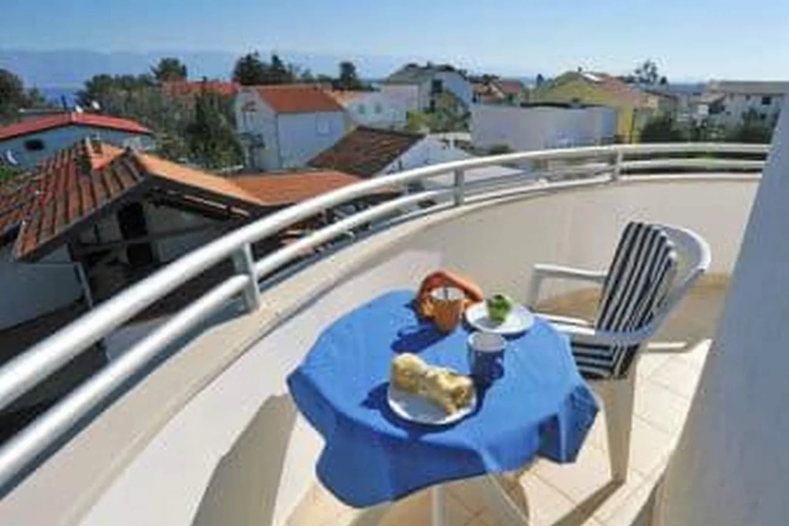 Apartments Anamarija - One Bedroom Apartment with Balcony (A2+2) 4 - Terrasbalkon