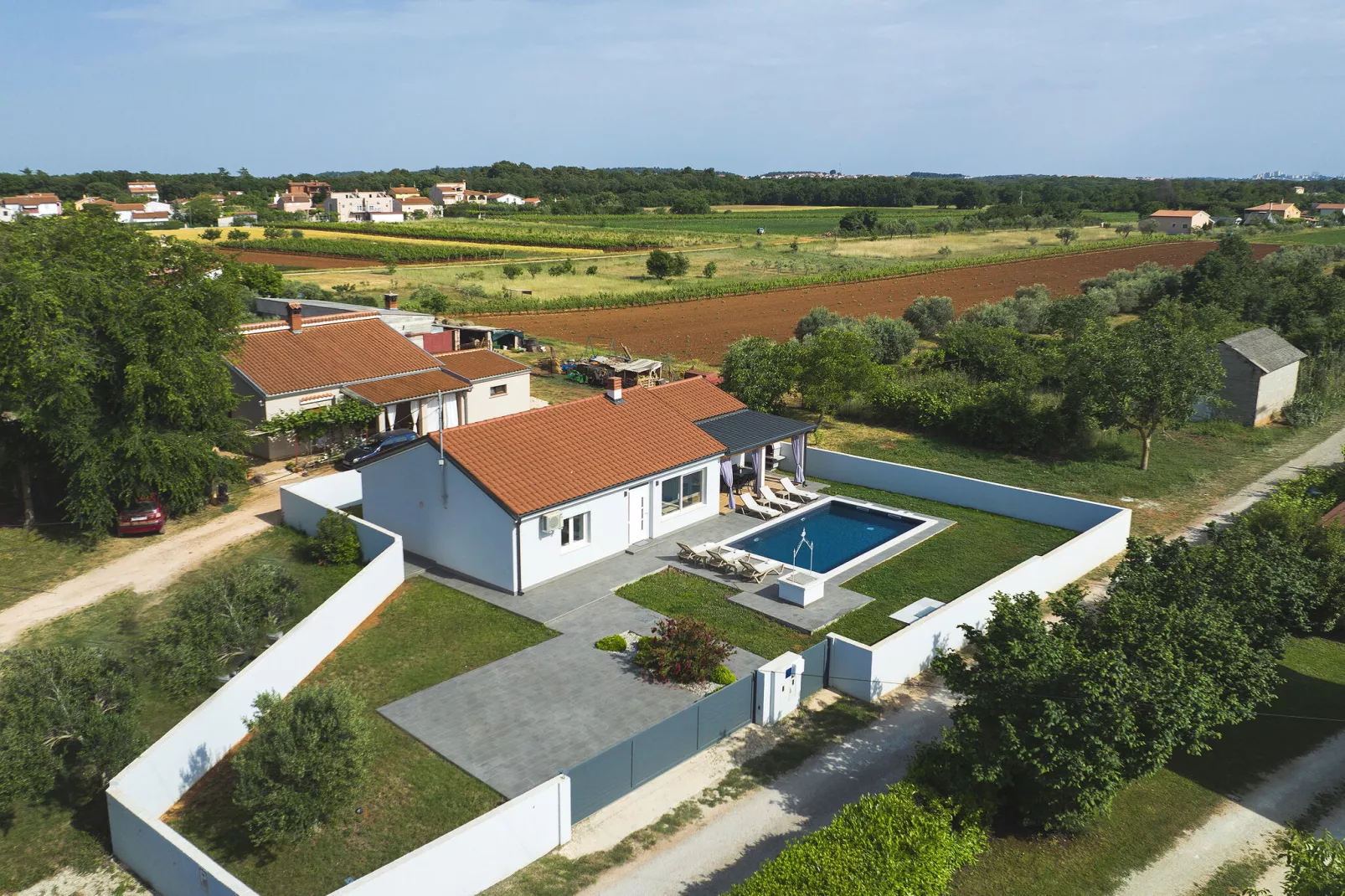 Casa Ori-Gebieden zomer 1km