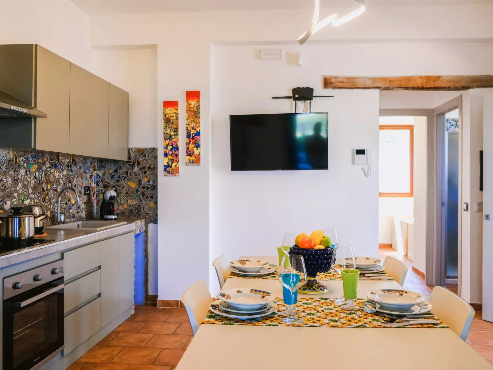 Wohnung in Balestrate mit Schwimmbad und Meerblick - Image-tags.info