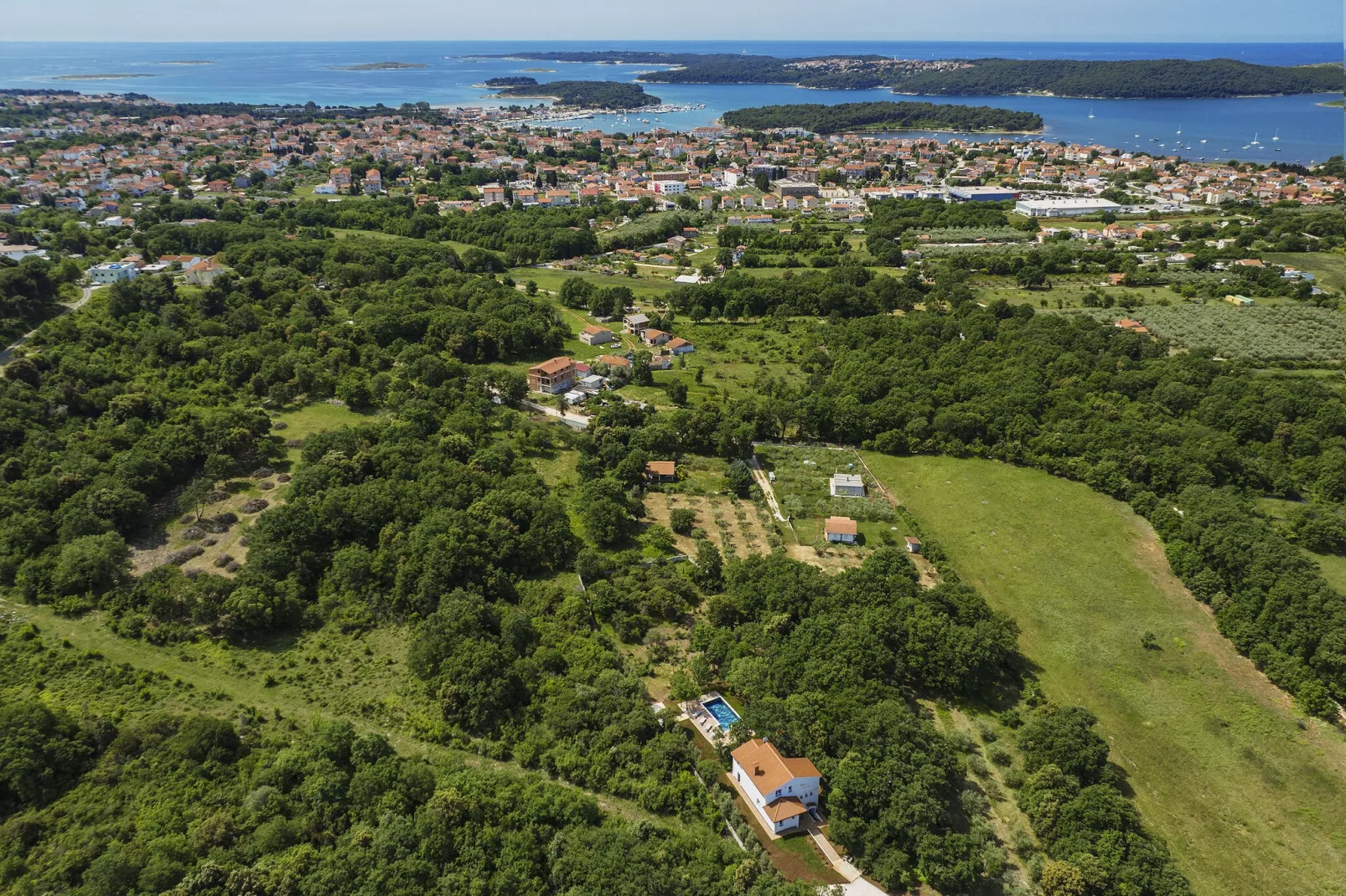 Villa Laura Medulin-Gebieden zomer 20km