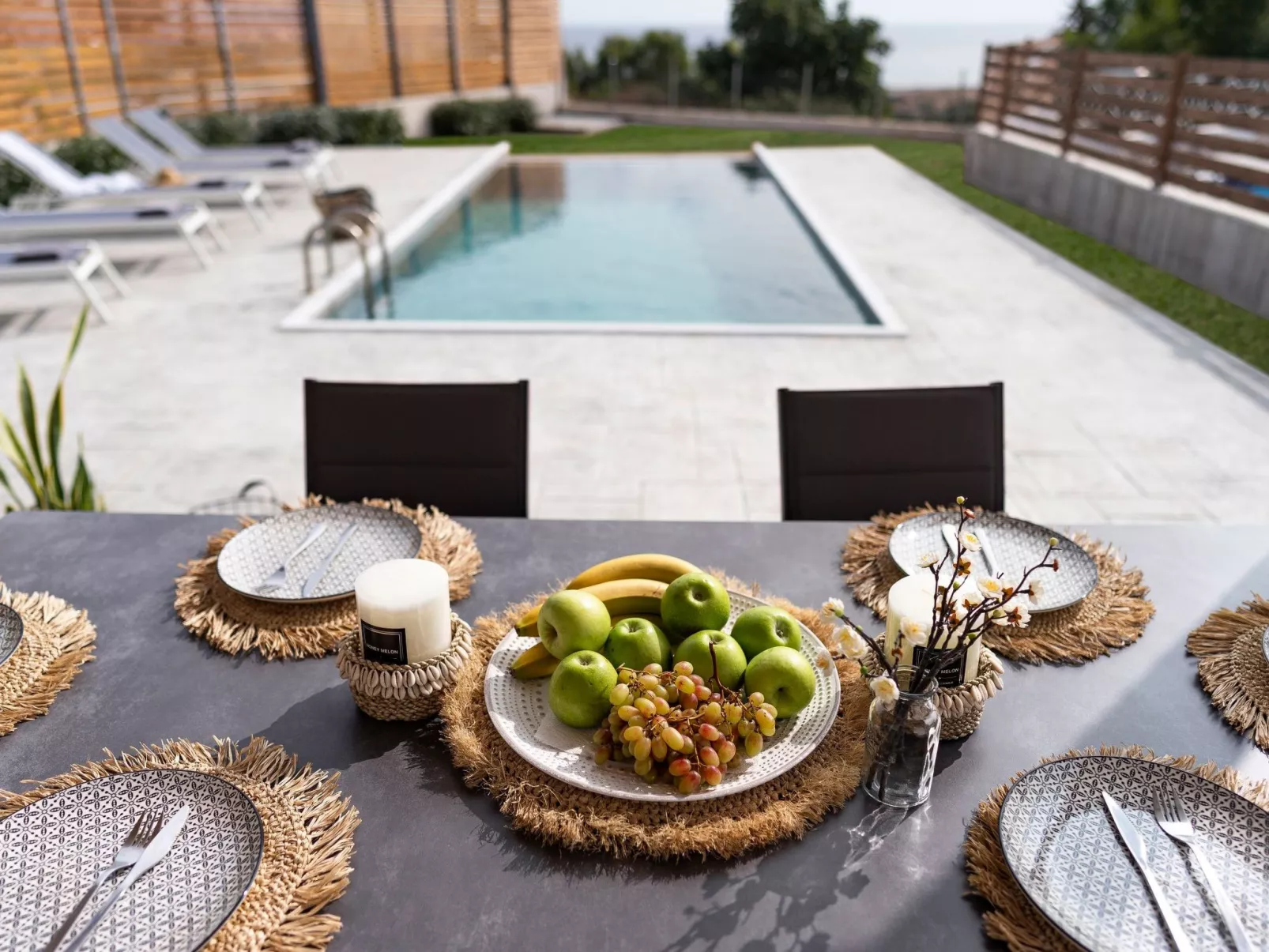 Haus in Afantou - Privater Parkplatz und Pool - Image-tags.info