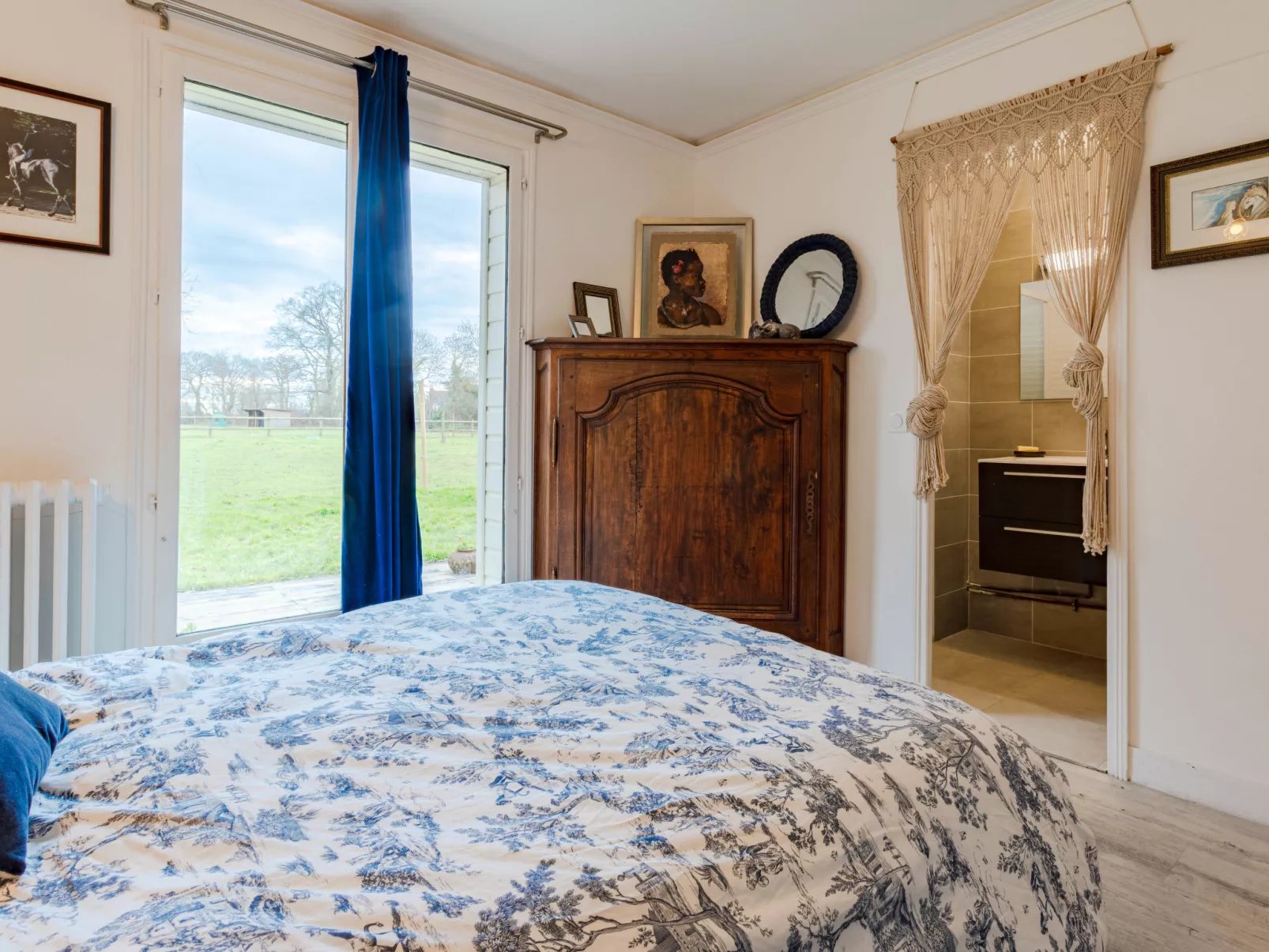 La maison du cavalier bleu - Binnen