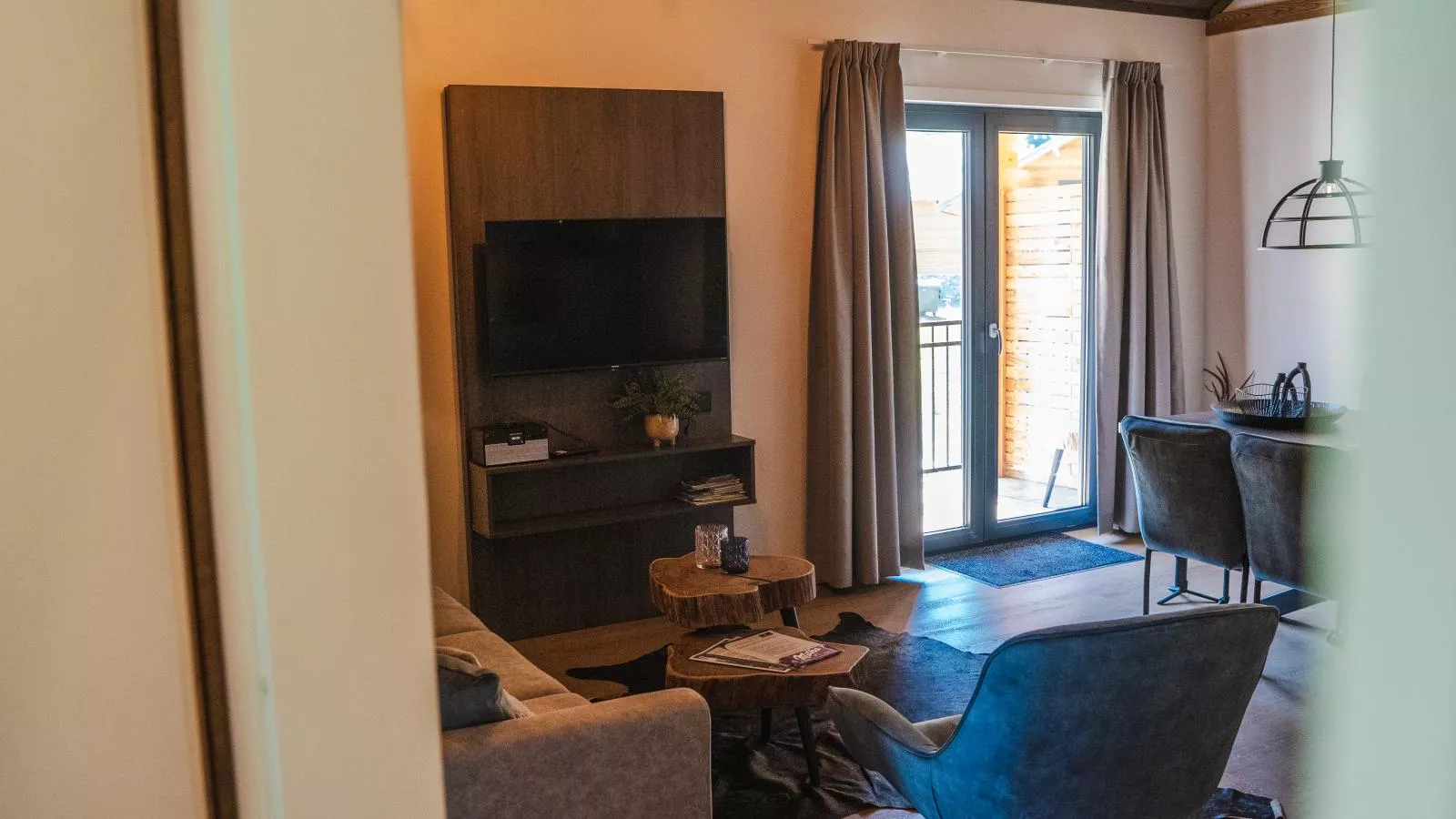 Seeblick am Afritzer See - Woonkamer