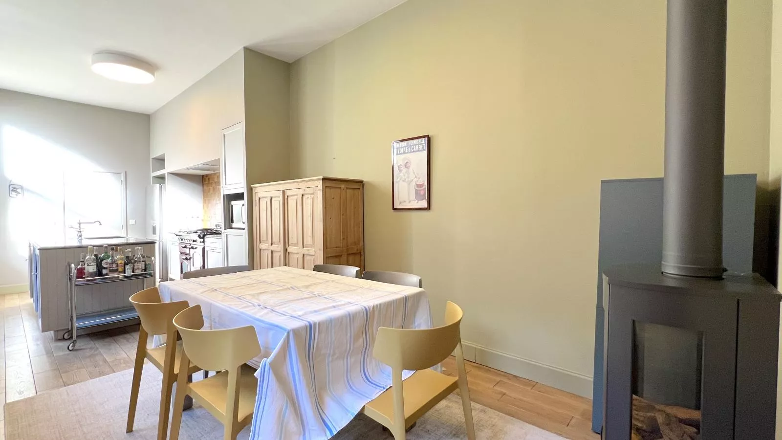 La Maison Bleue petite - Eetkamer