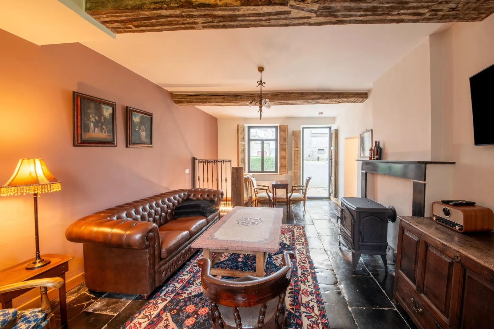 Maison Rose - Woonkamer