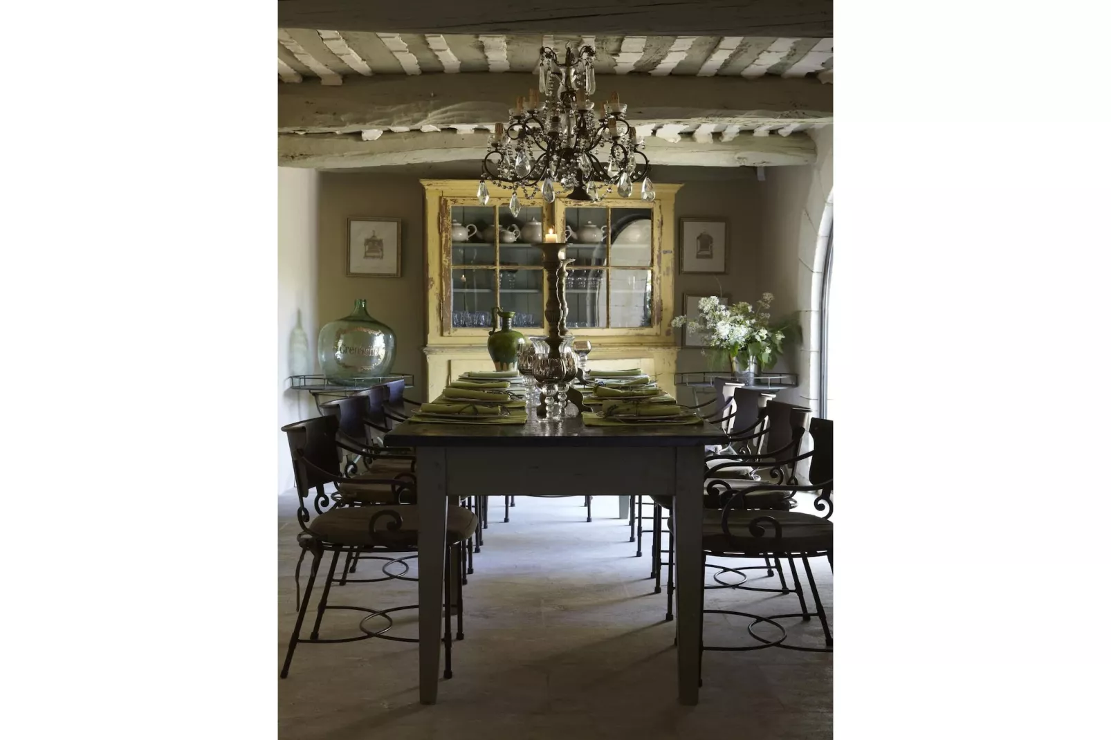 Villa Cépage - Villa De Luxe Au Coeur Du Lubéron-Eetkamer