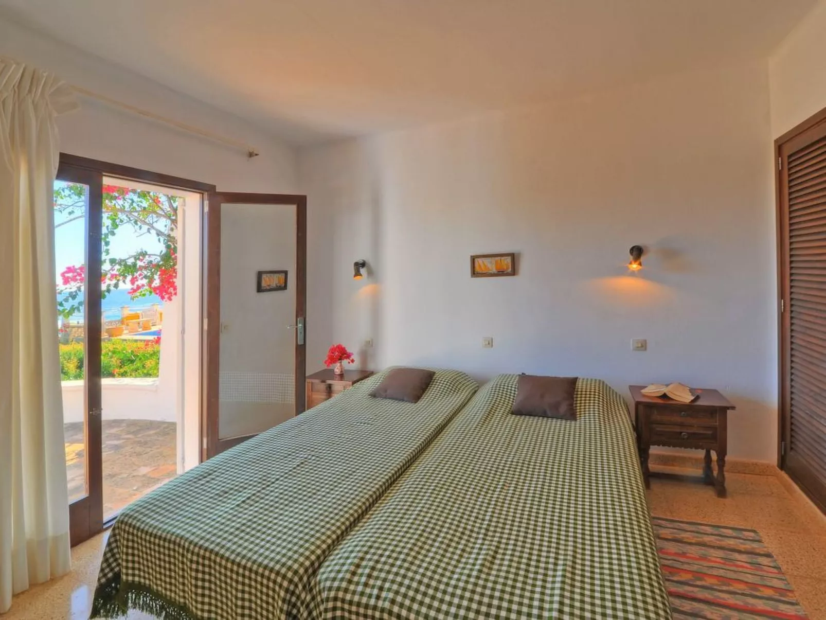 Einfaches Ferienhaus für 6 Personen in erster Meereslinie - Binnen