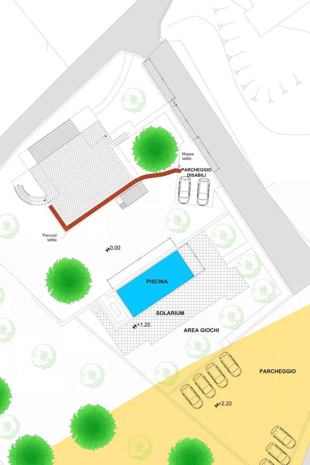 Lila Wohnung mit Schwimmbad und Meerblick - Image-tags.info