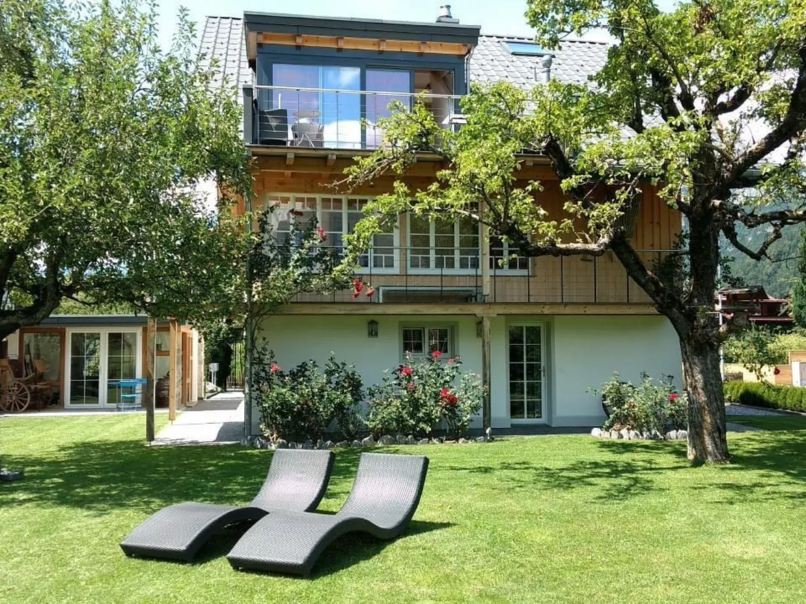 Mountain-Panorama EG 2-Bettwohnung - Buiten