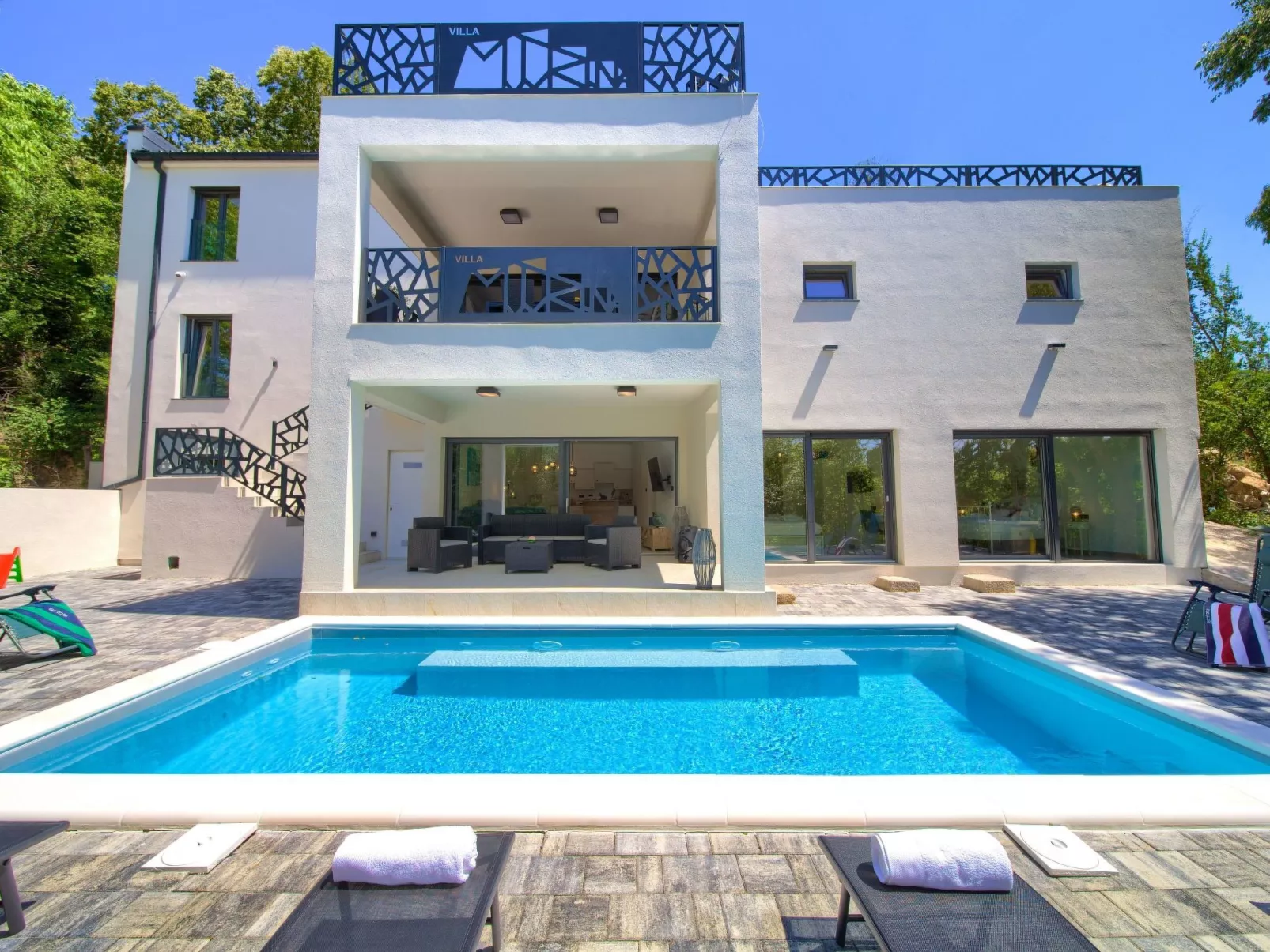 "Villa Modruna" mit privatem Pool - Image-tags.info