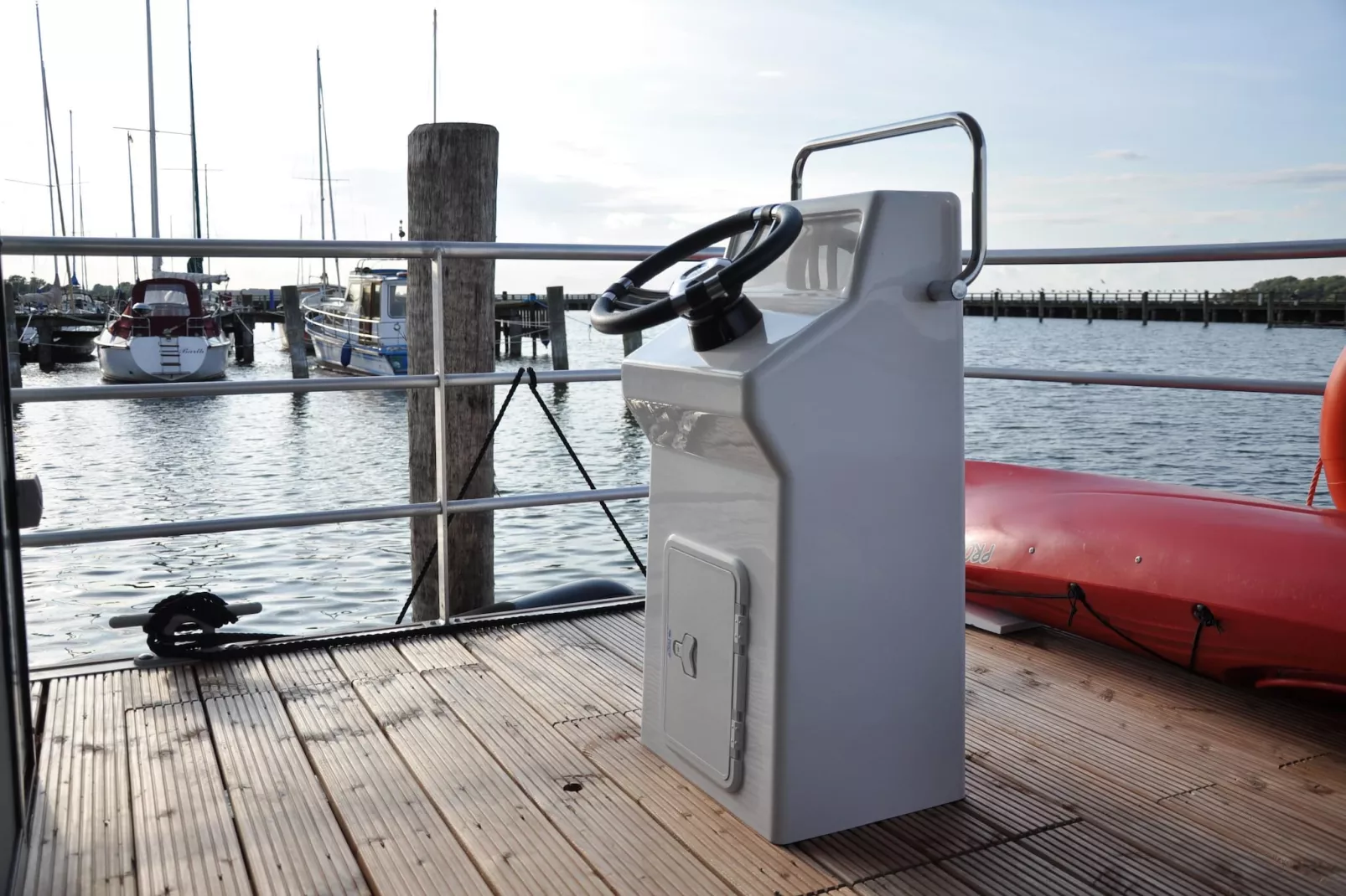 Floating House Charlotte - Terrasbalkon