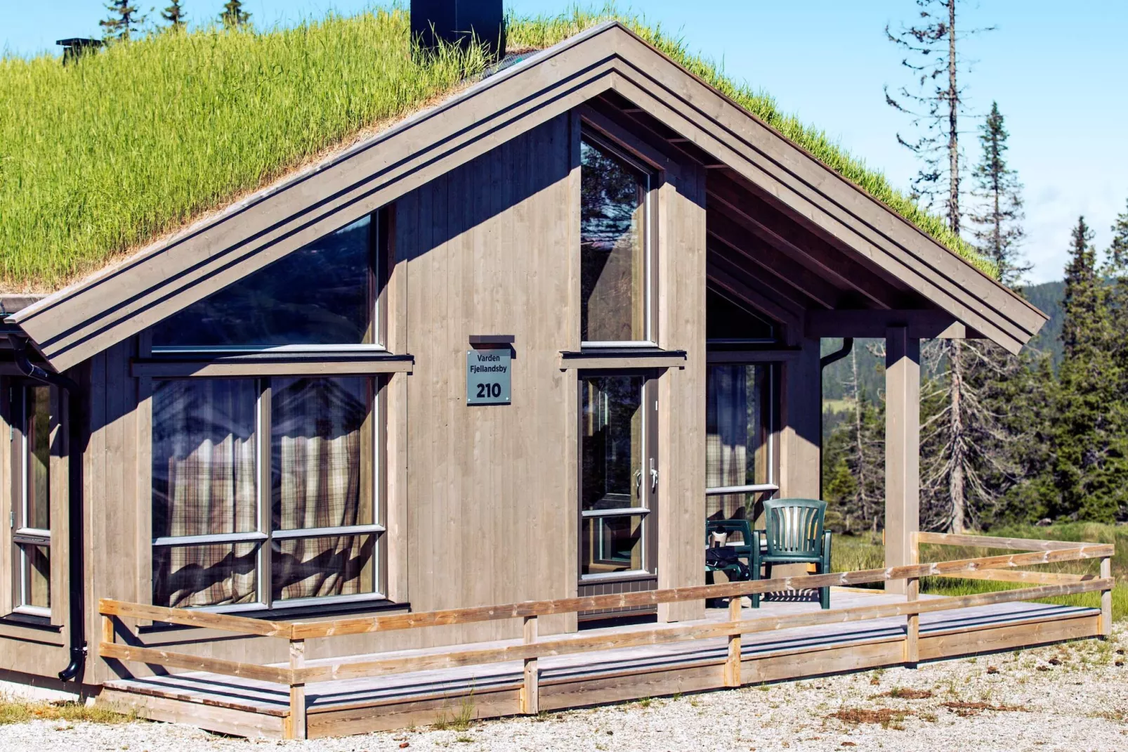 Stijlvolle Cabin Retreat in Varden-By Traum-Buitenlucht