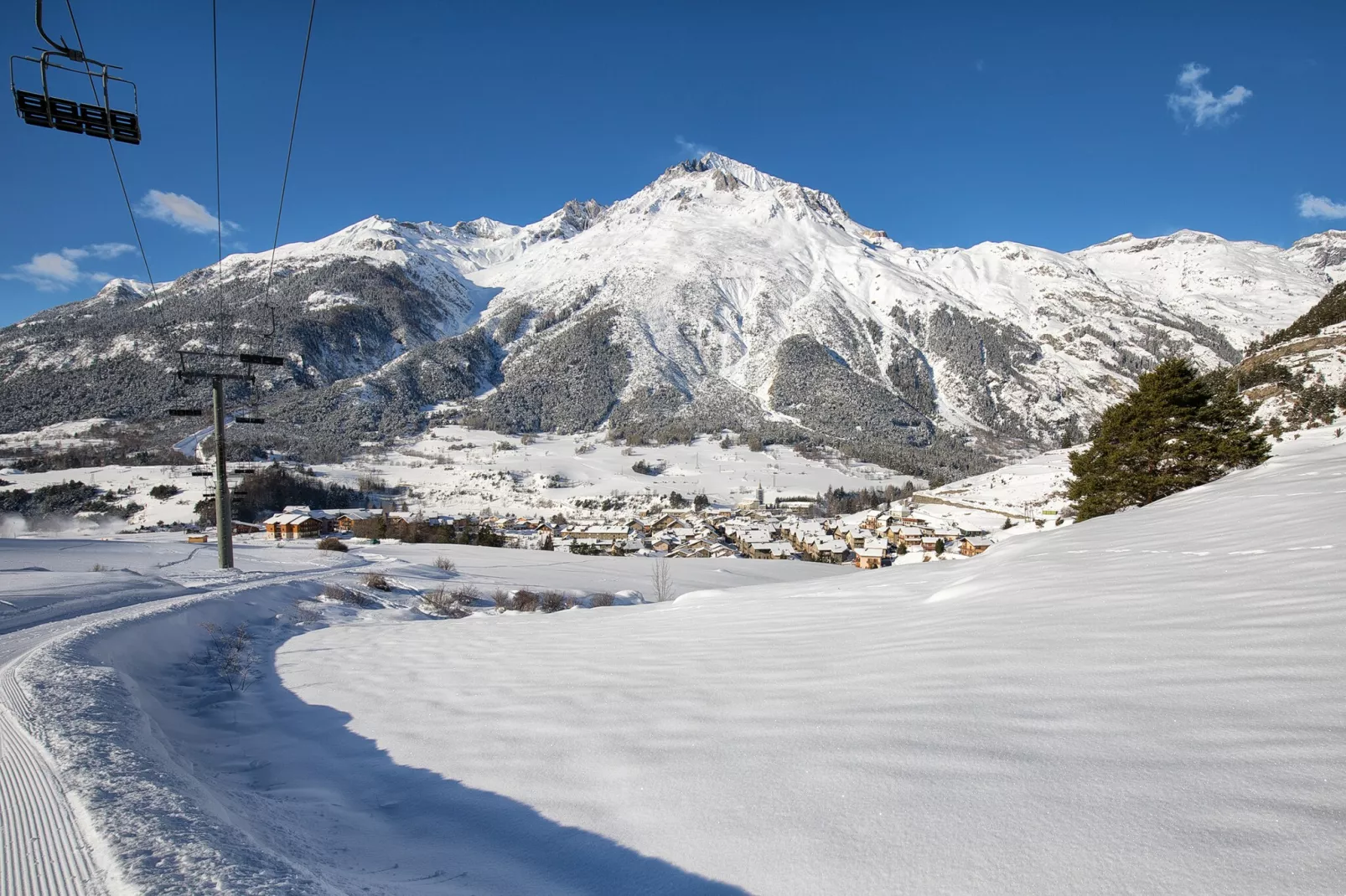 Terrasses F 104 - PARC NAT. VANOISE appart. 6 pers - Buitenlucht
