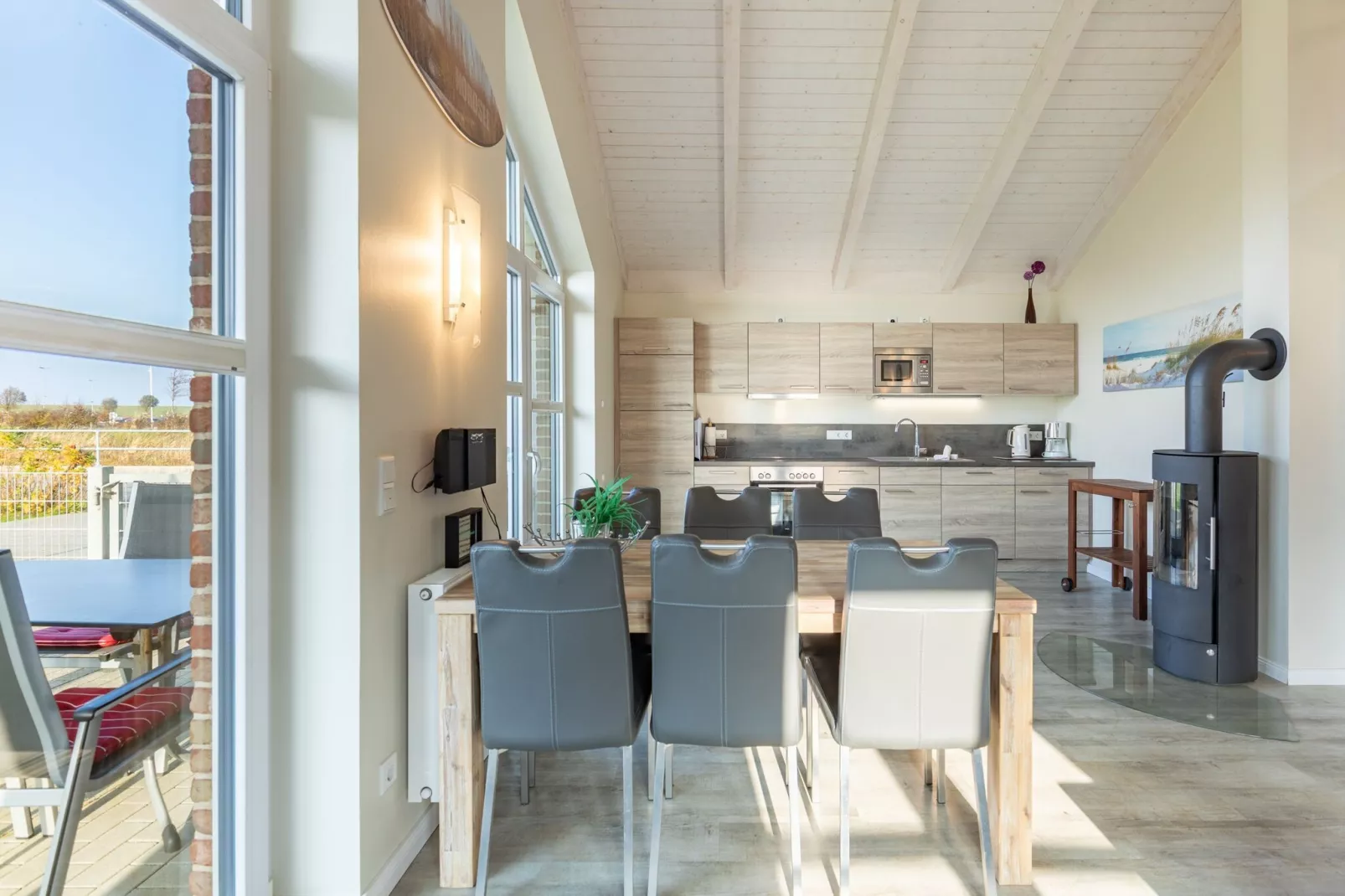 Ferienhaus Dagebüll - Blanker Hans-Eetkamer