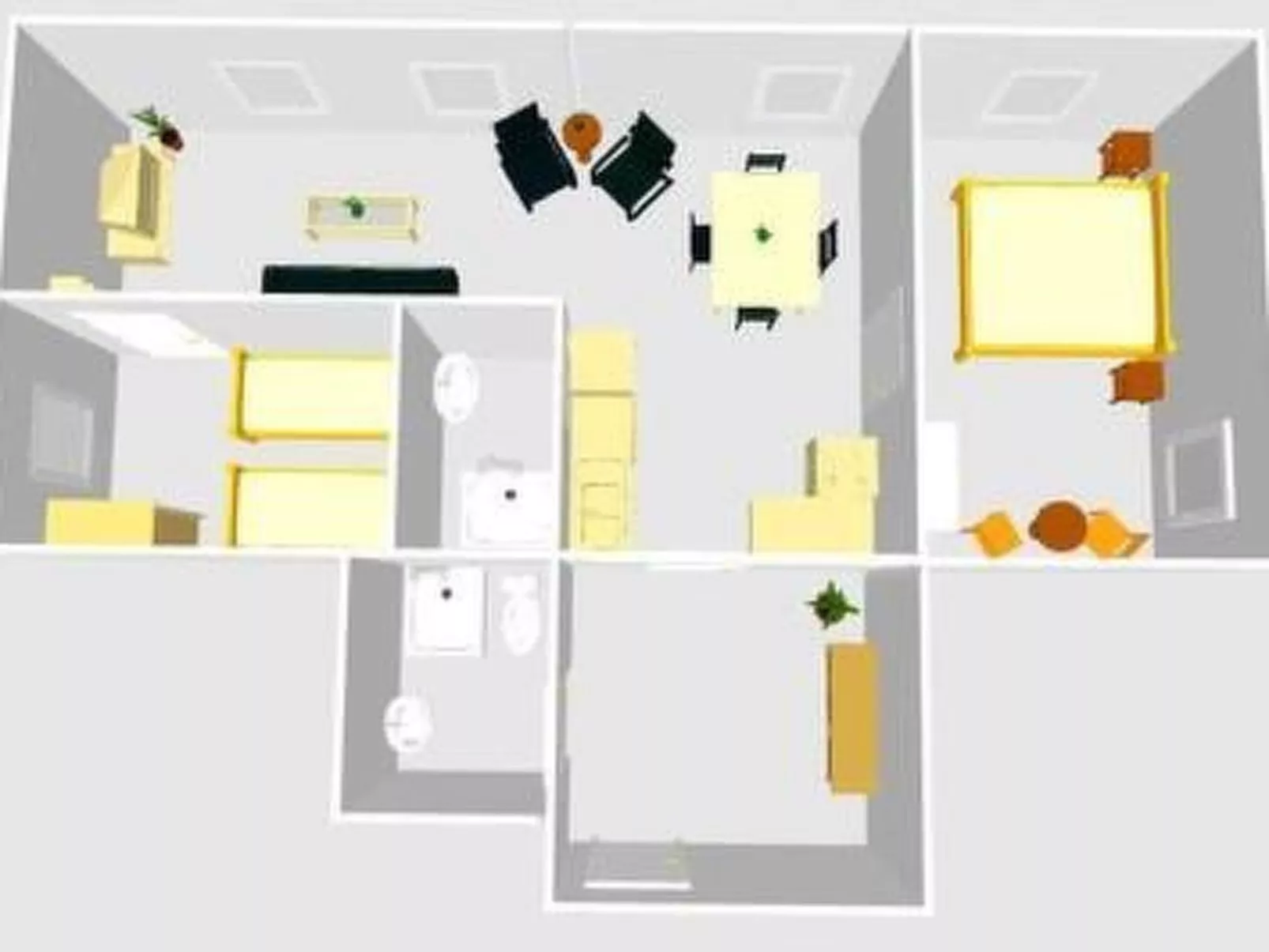 Panoramablick-Binnen