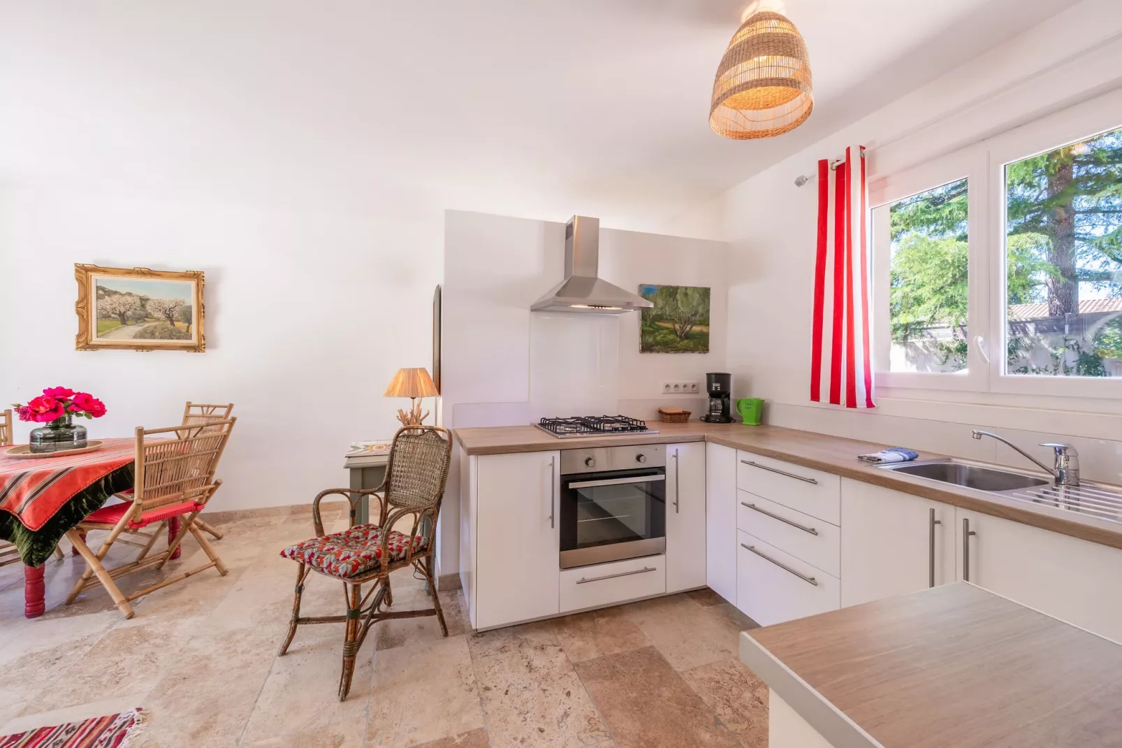 Mas authentique à Paradou Alpilles-Keuken