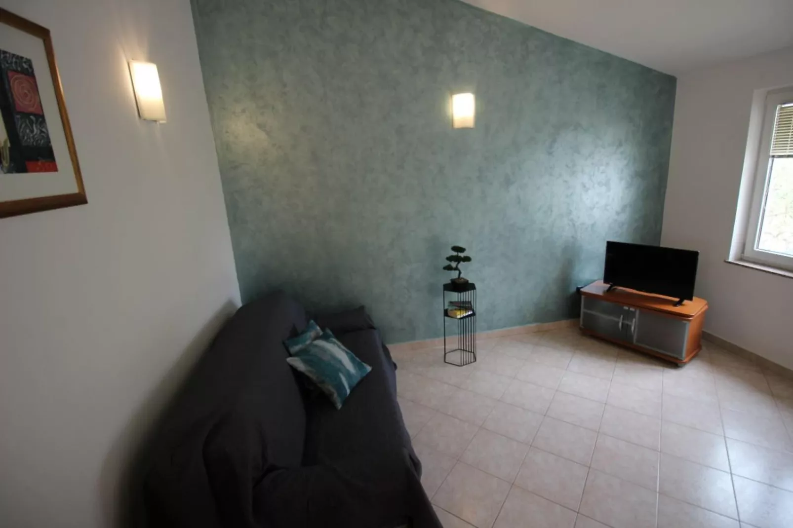 Sv Marija I-Ferienwohnung 2 - Typ 2plus2 - Woonkamer