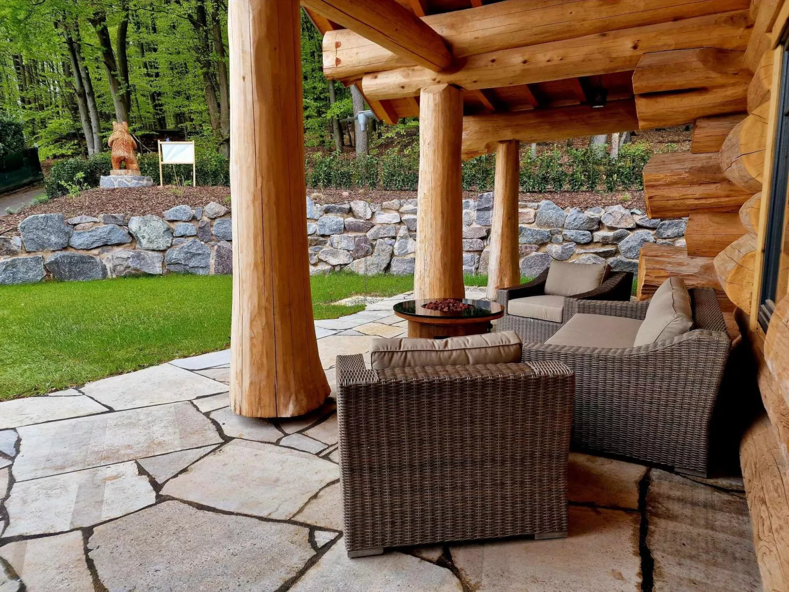 Luxus-Blockhausparadies Eveningwood im Spessart - Image-tags.info