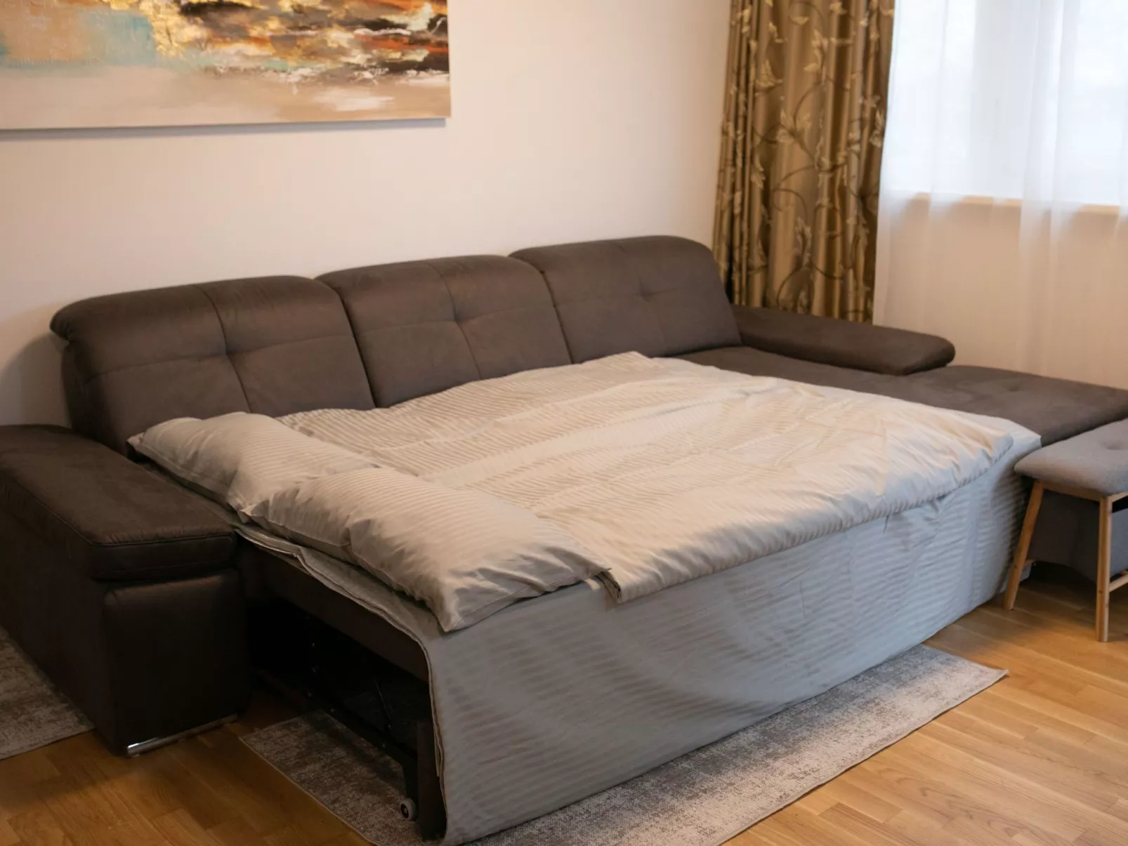 Moderne Wohnung in Kaisermühlen mit Garten und Panoramablick - Image-tags.info