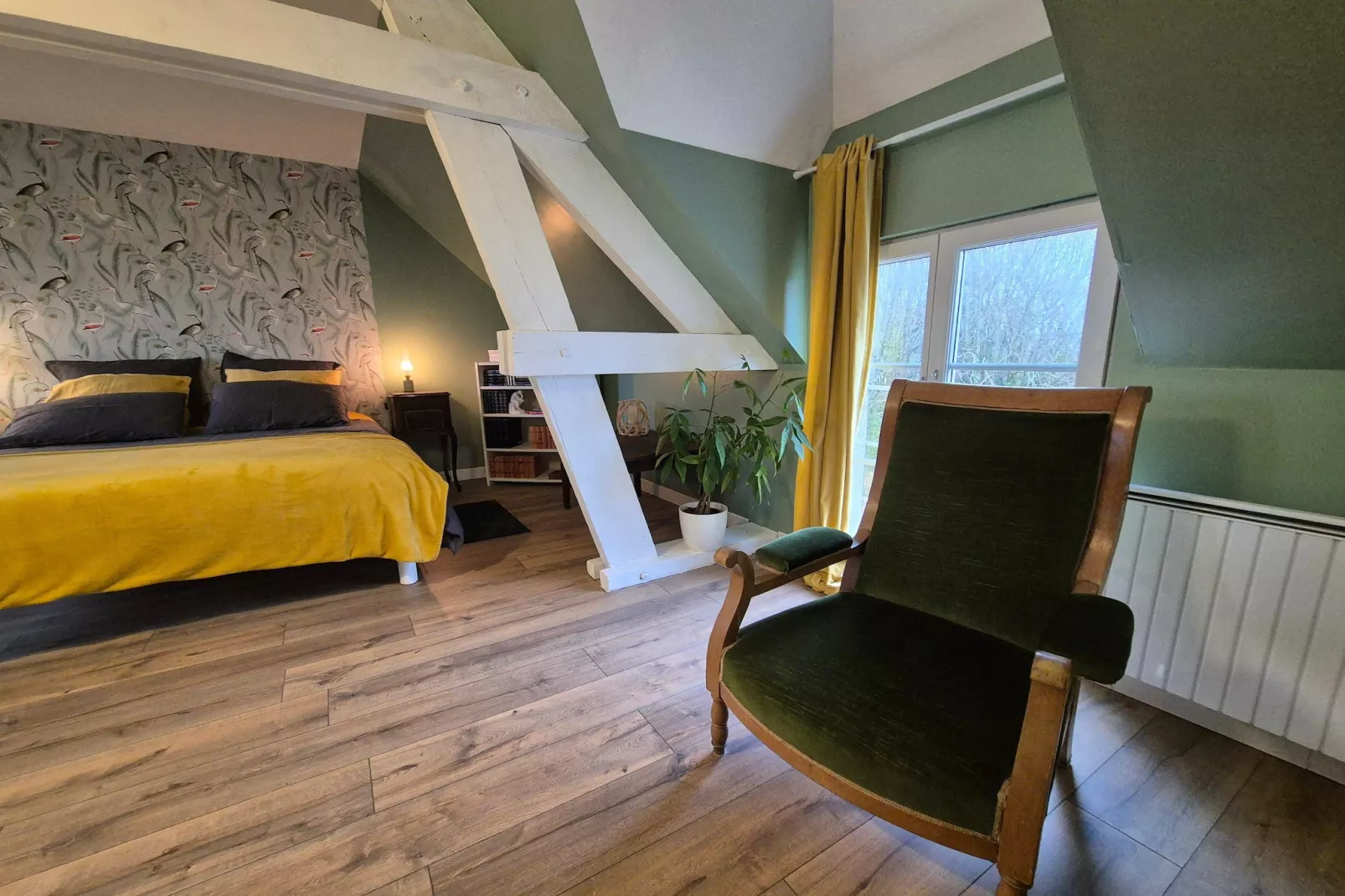 Studio au 1er étage - Slaapkamer