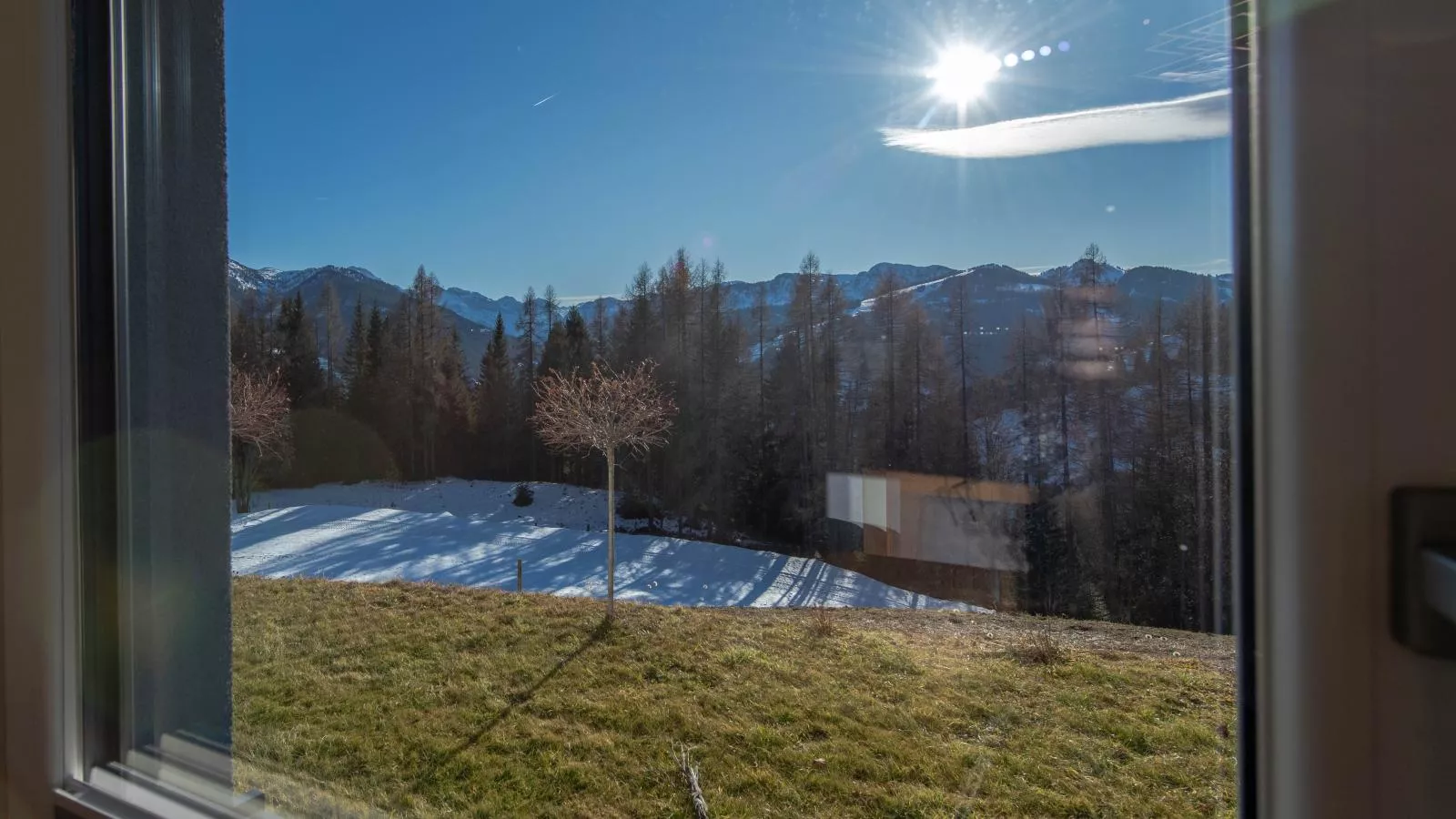 Mountain Apartment - Uitzicht winter