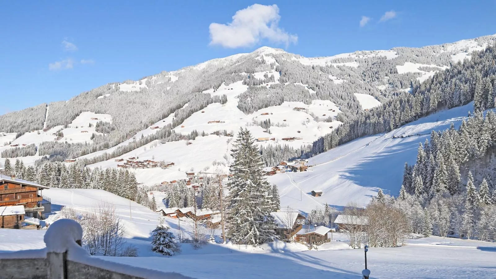 Hacklerhof Top 2 und 3 - Uitzicht winter